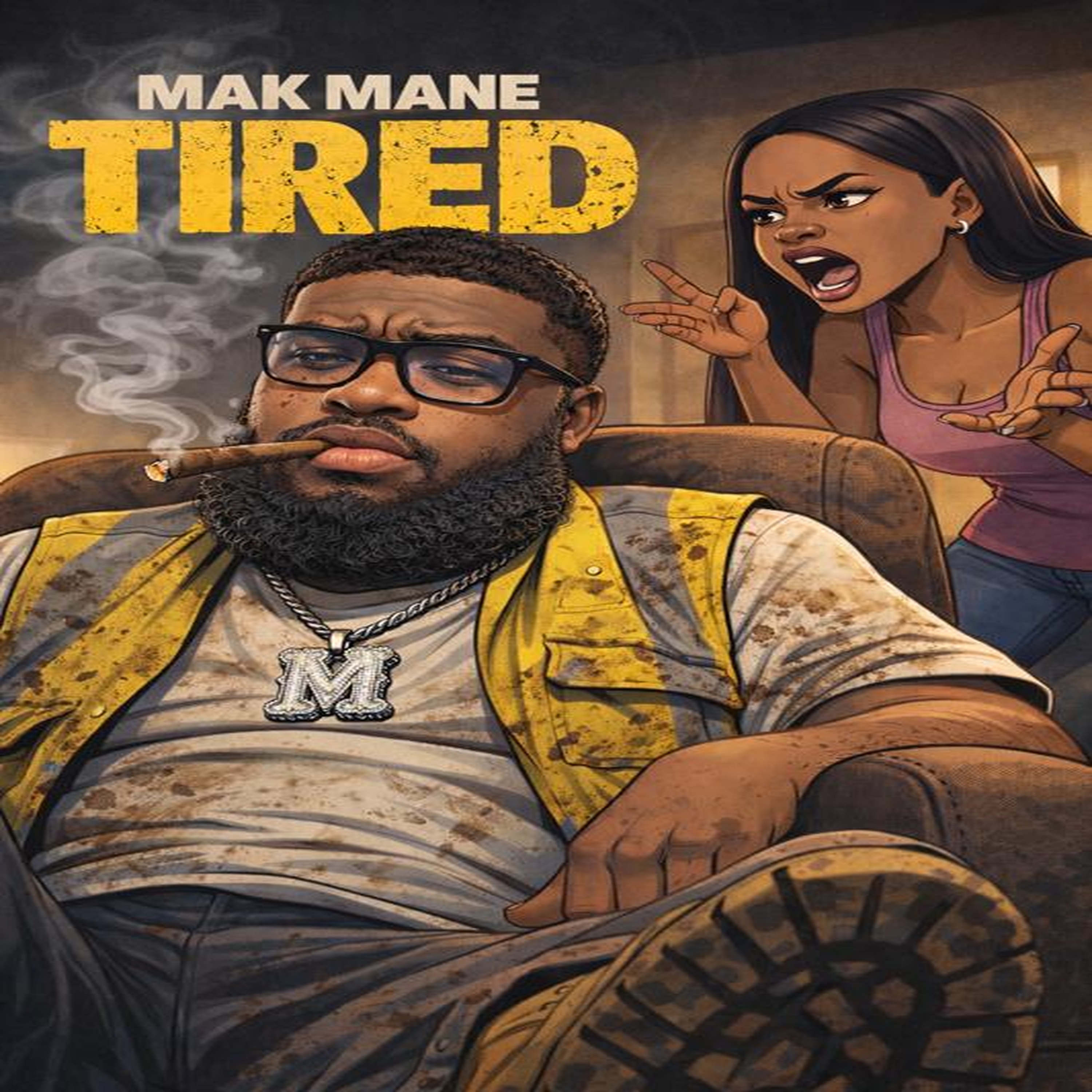 Tired by Mak Mane cover art