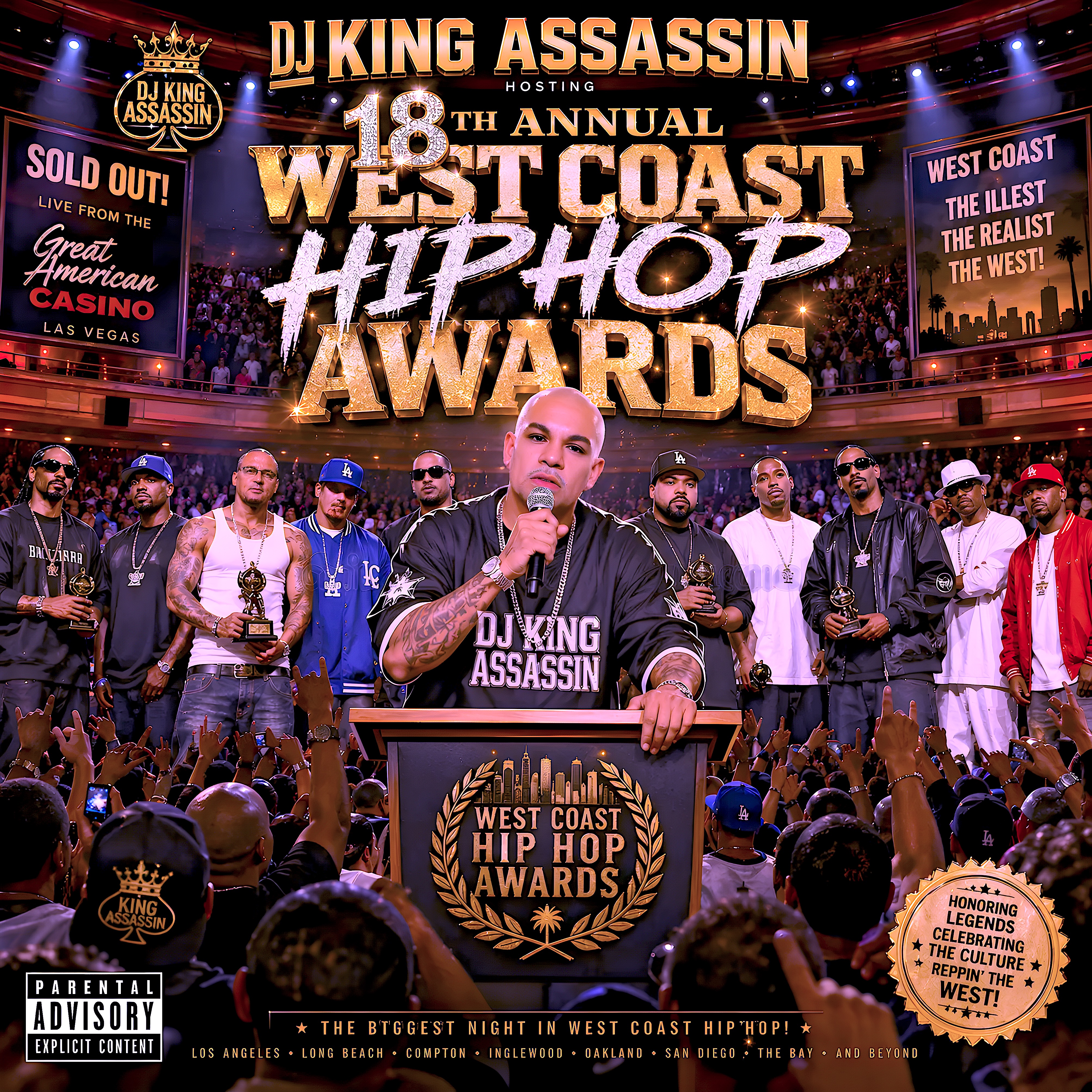 18th Annual West Coast Hip Hop Awards artwork