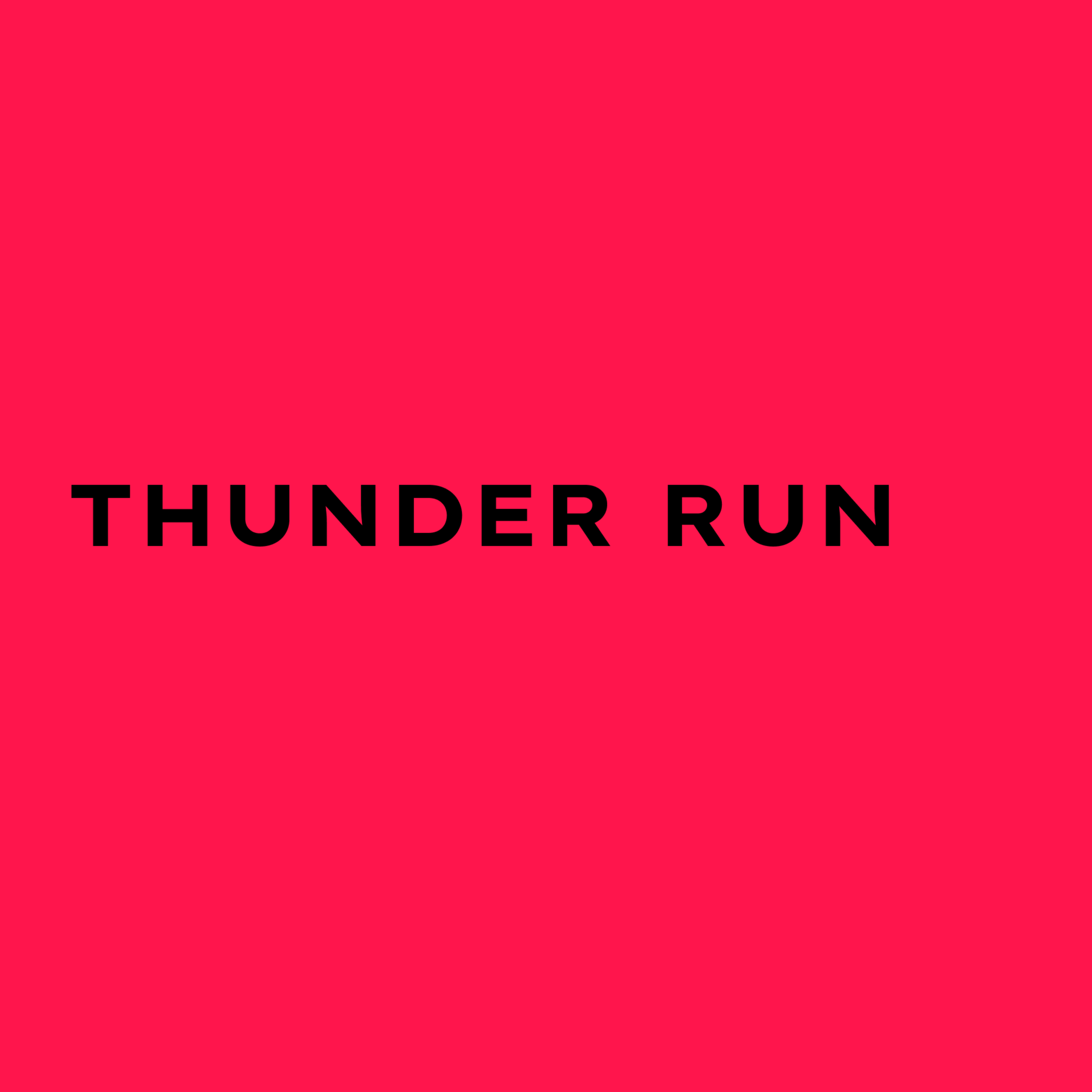 Thunder Run artwork