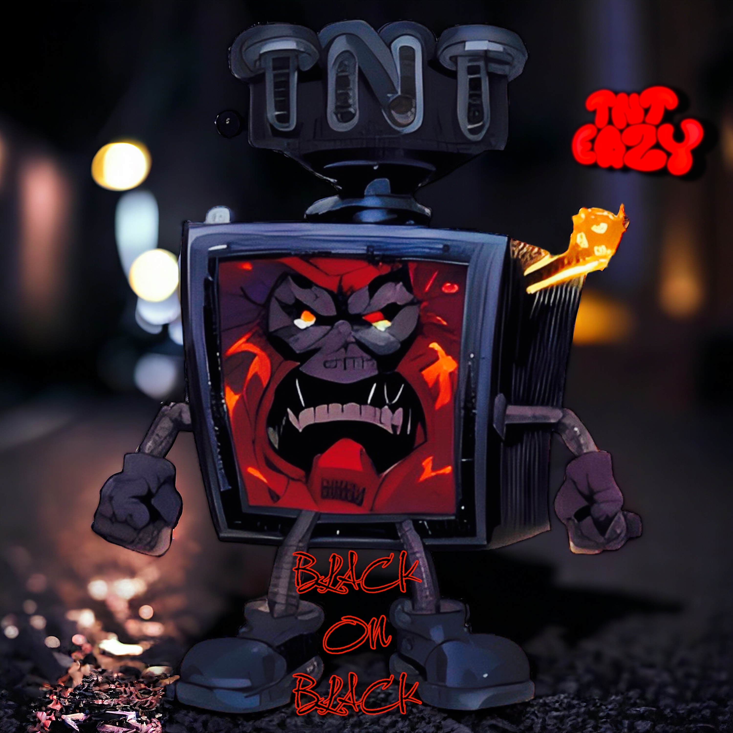 Black on Black artwork
