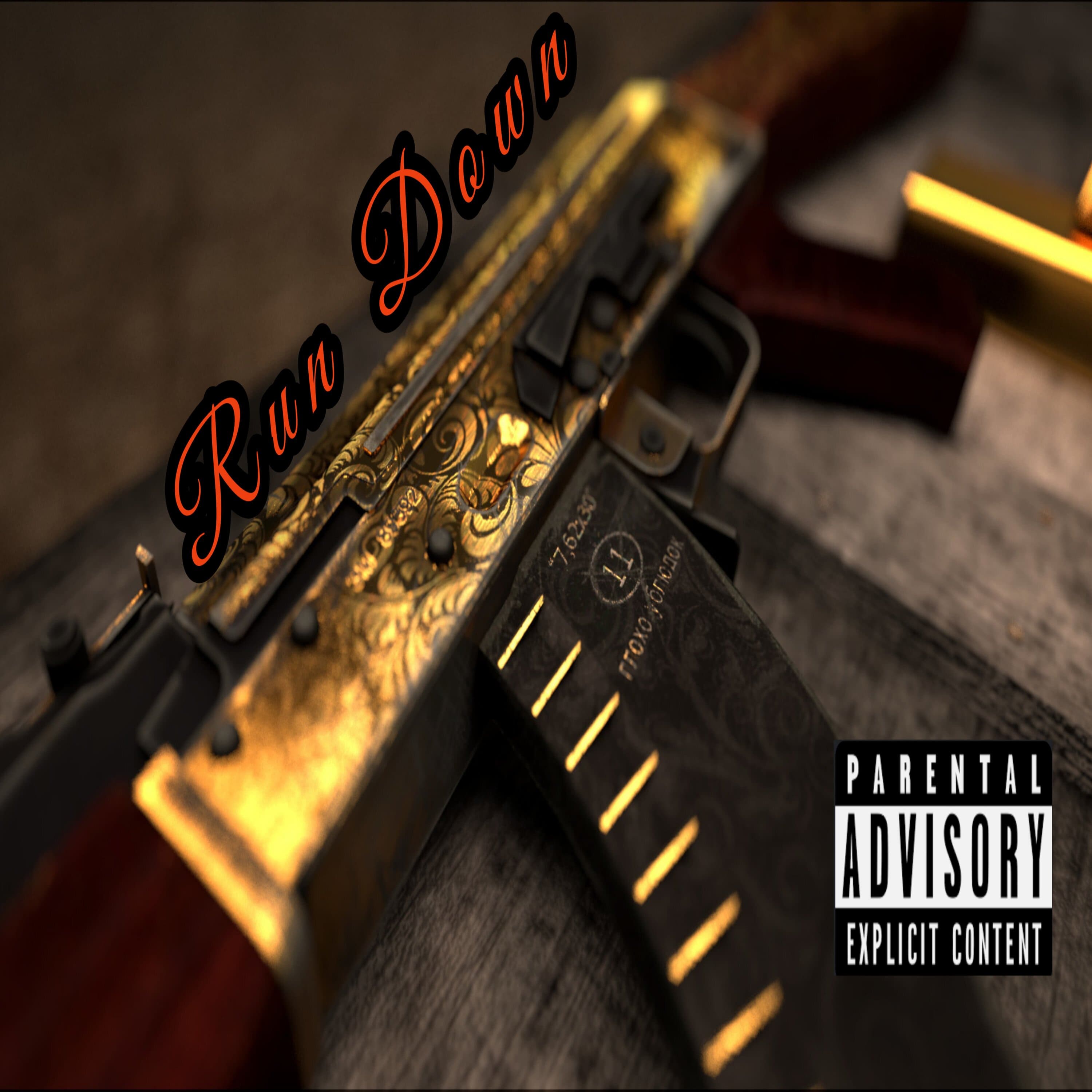 RUN DOWN by Yfn Jayy  cover art