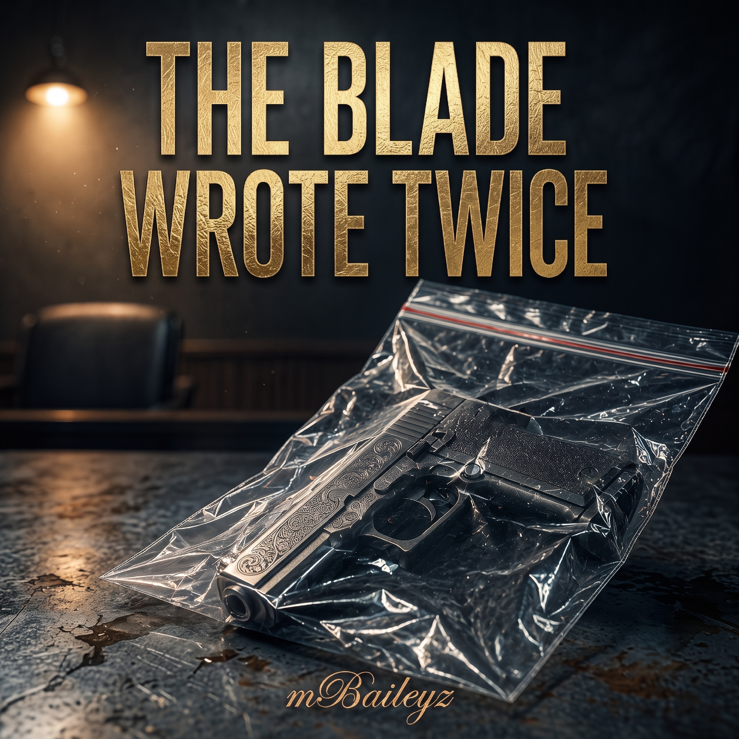 THE BLADE WROTE TWICE by mBaileyz cover art