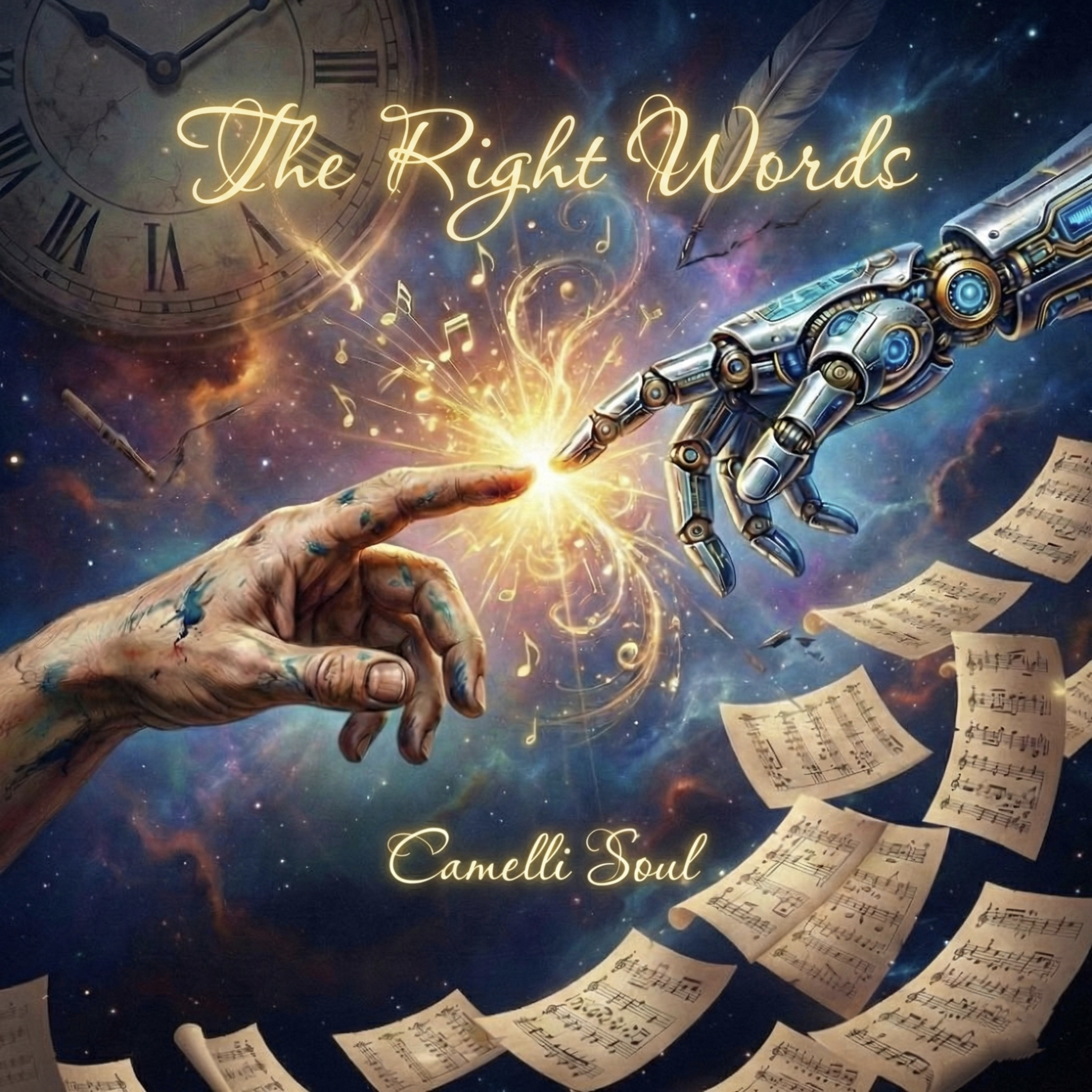 The Right Words by Camelli Soul cover art