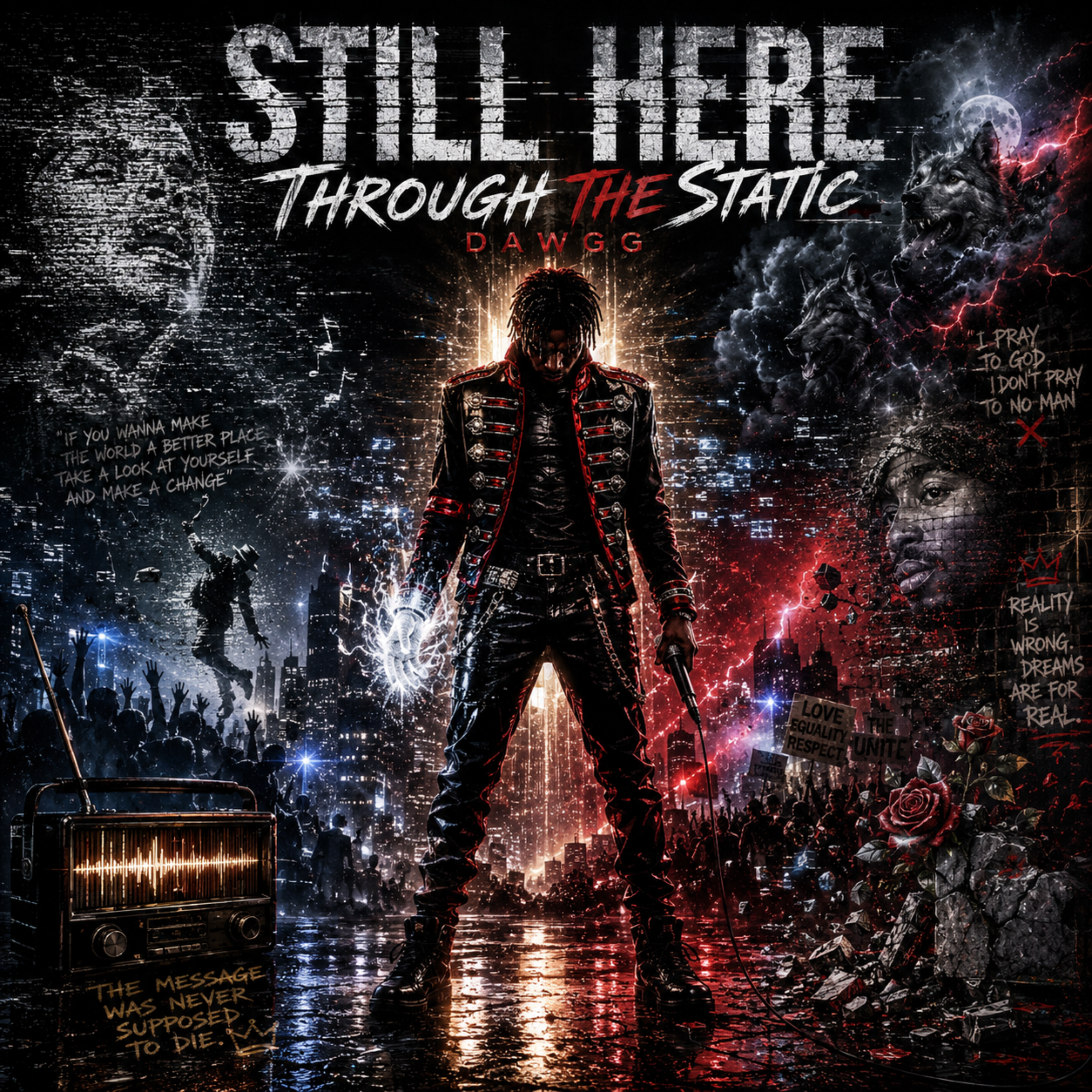 Still Here Through The Static by Dawgg cover art