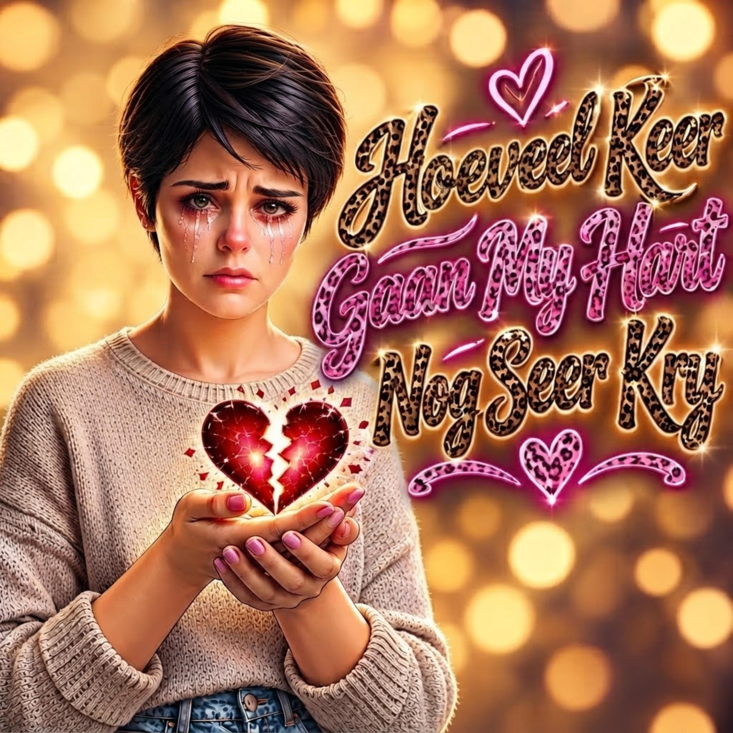 Hoeveel Keer Gaan My Hart Nog Seer Kry by glow flower cover art