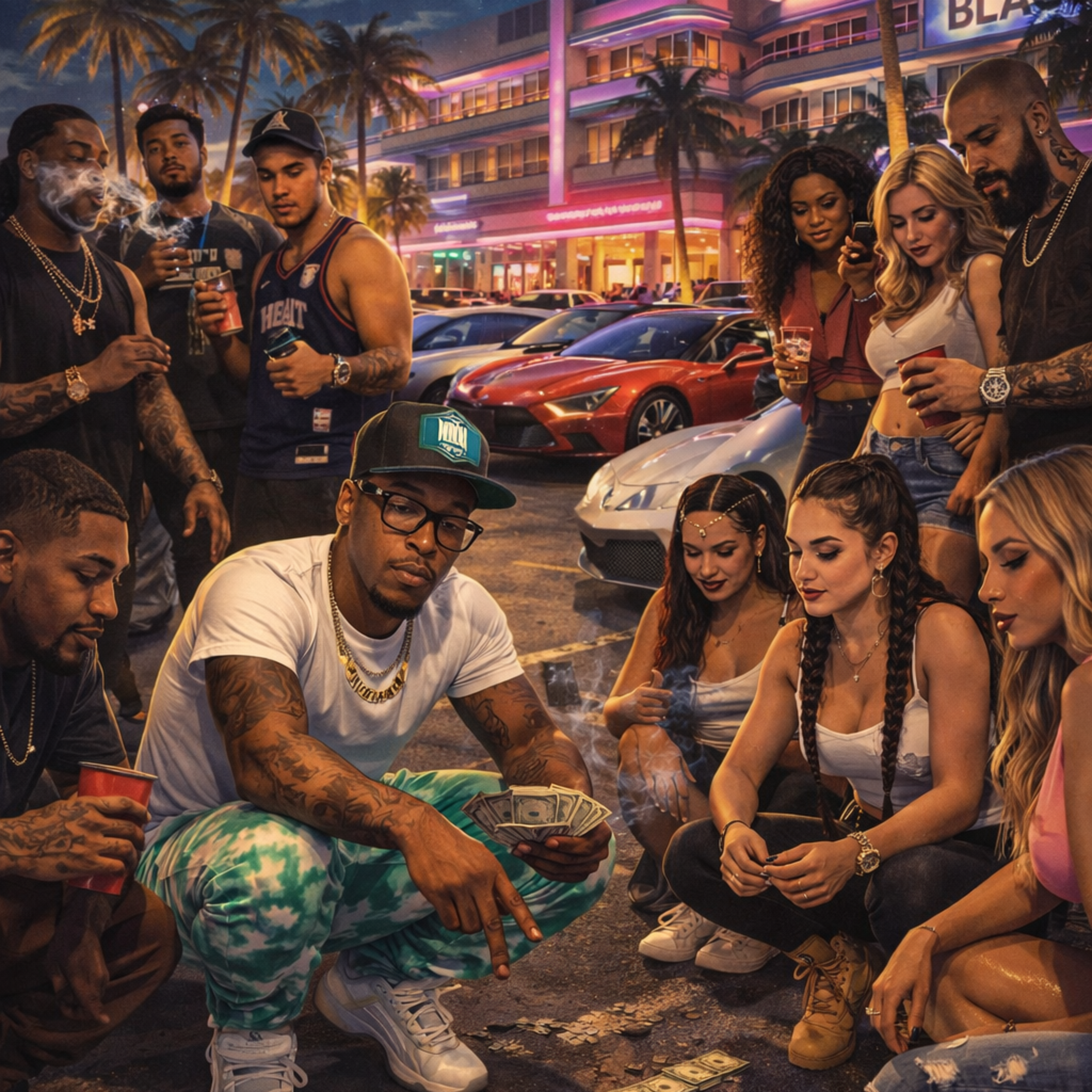 Flexing artwork