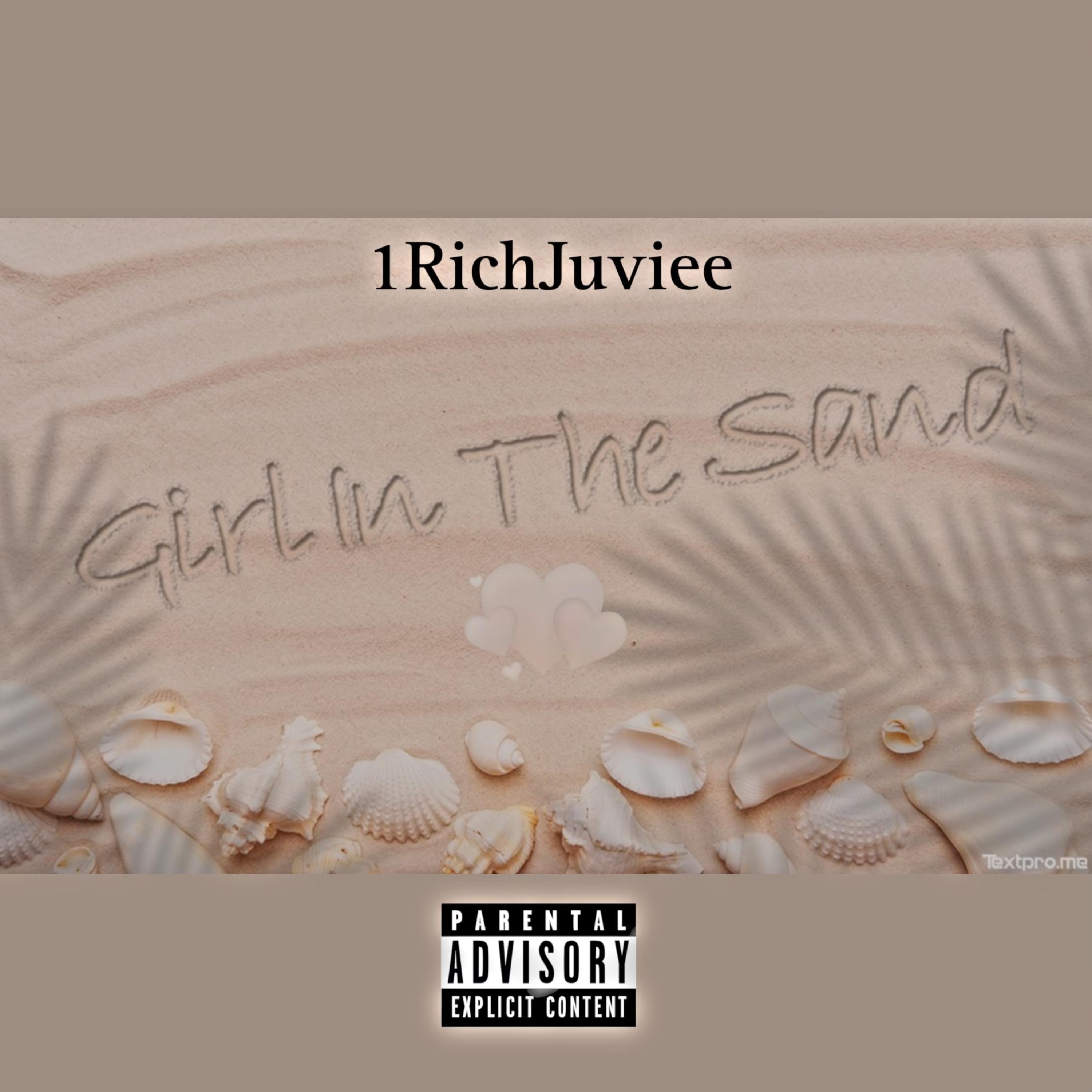 Girl In The Sand  artwork