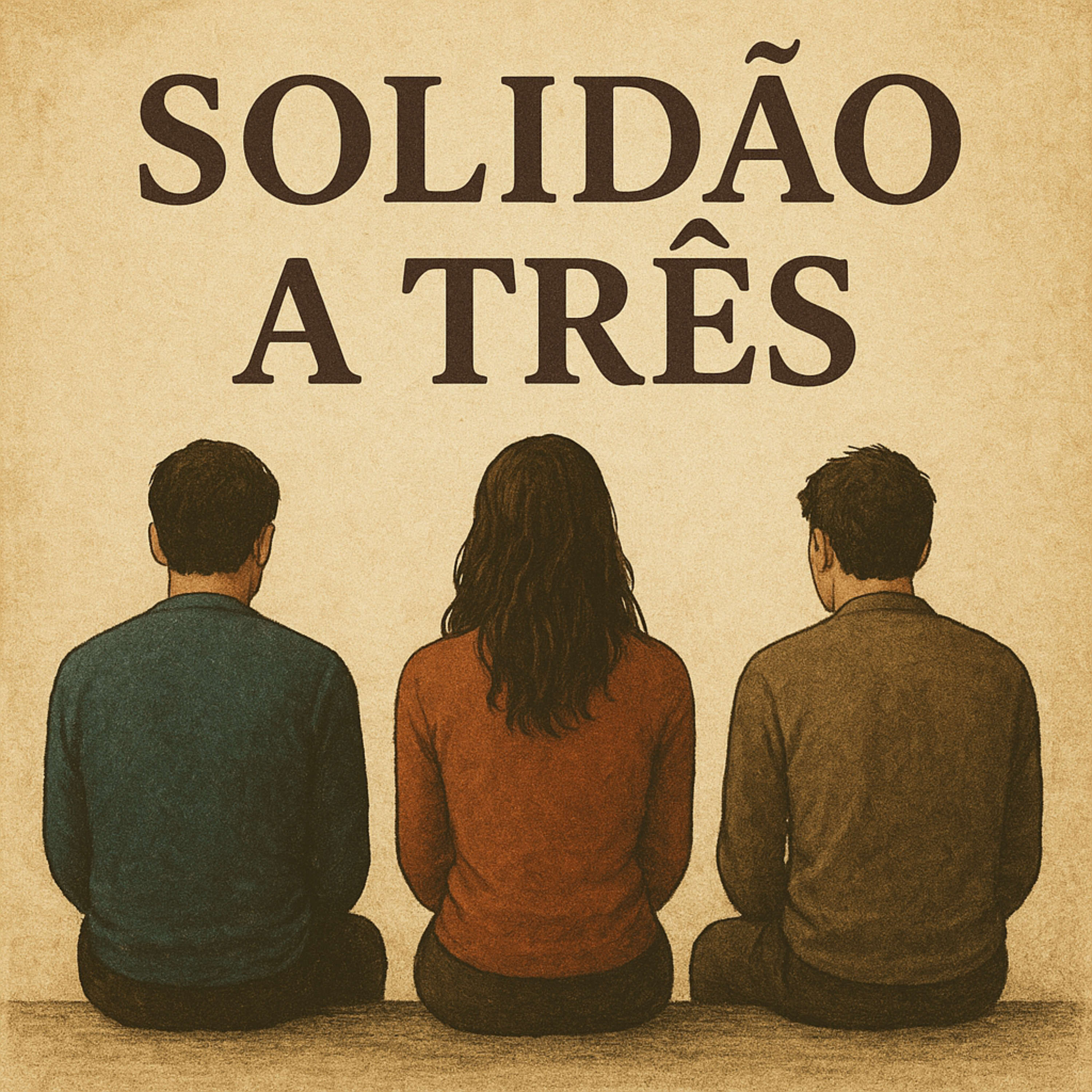 Solidão a três artwork