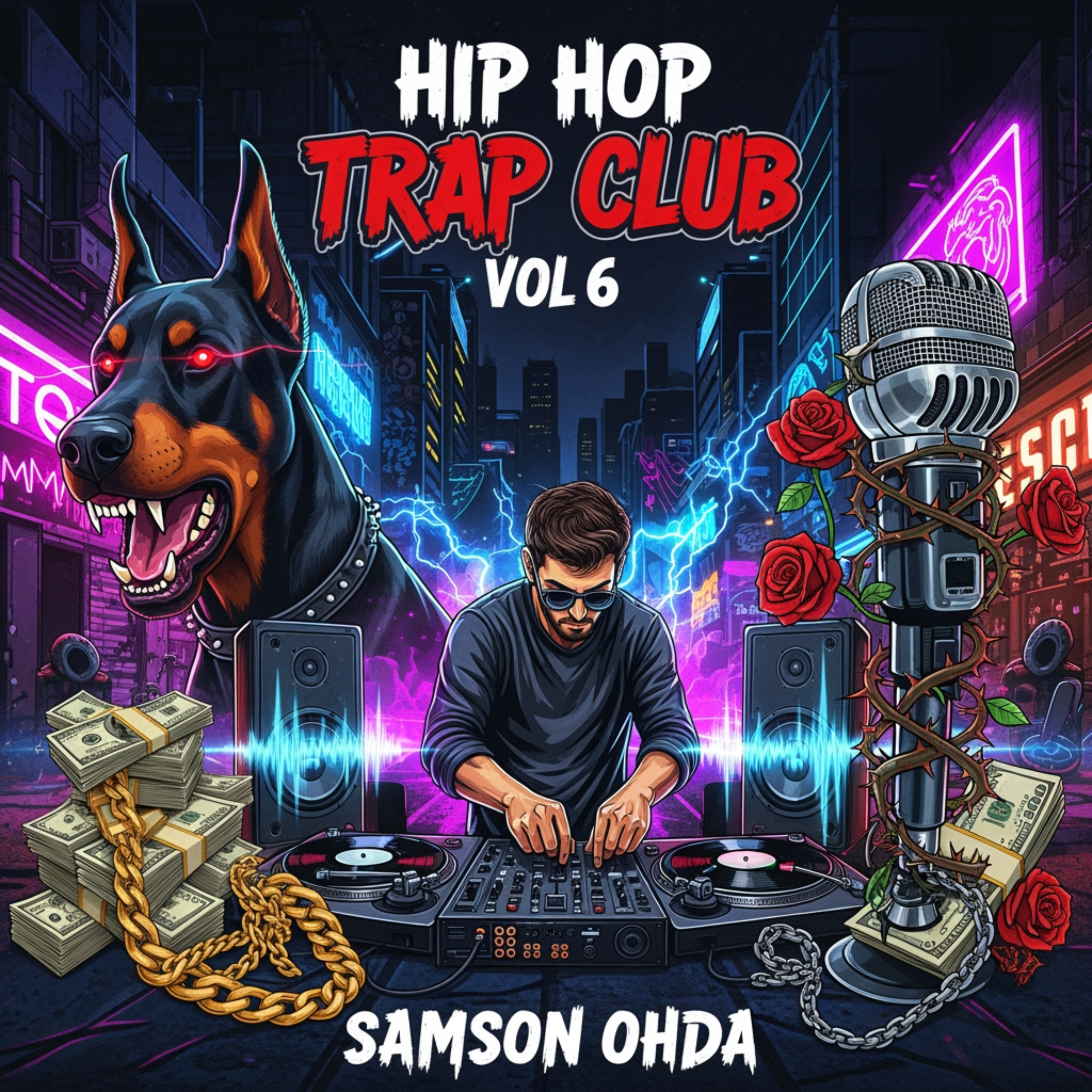 Hip Hop Trap Club Vol 6 artwork