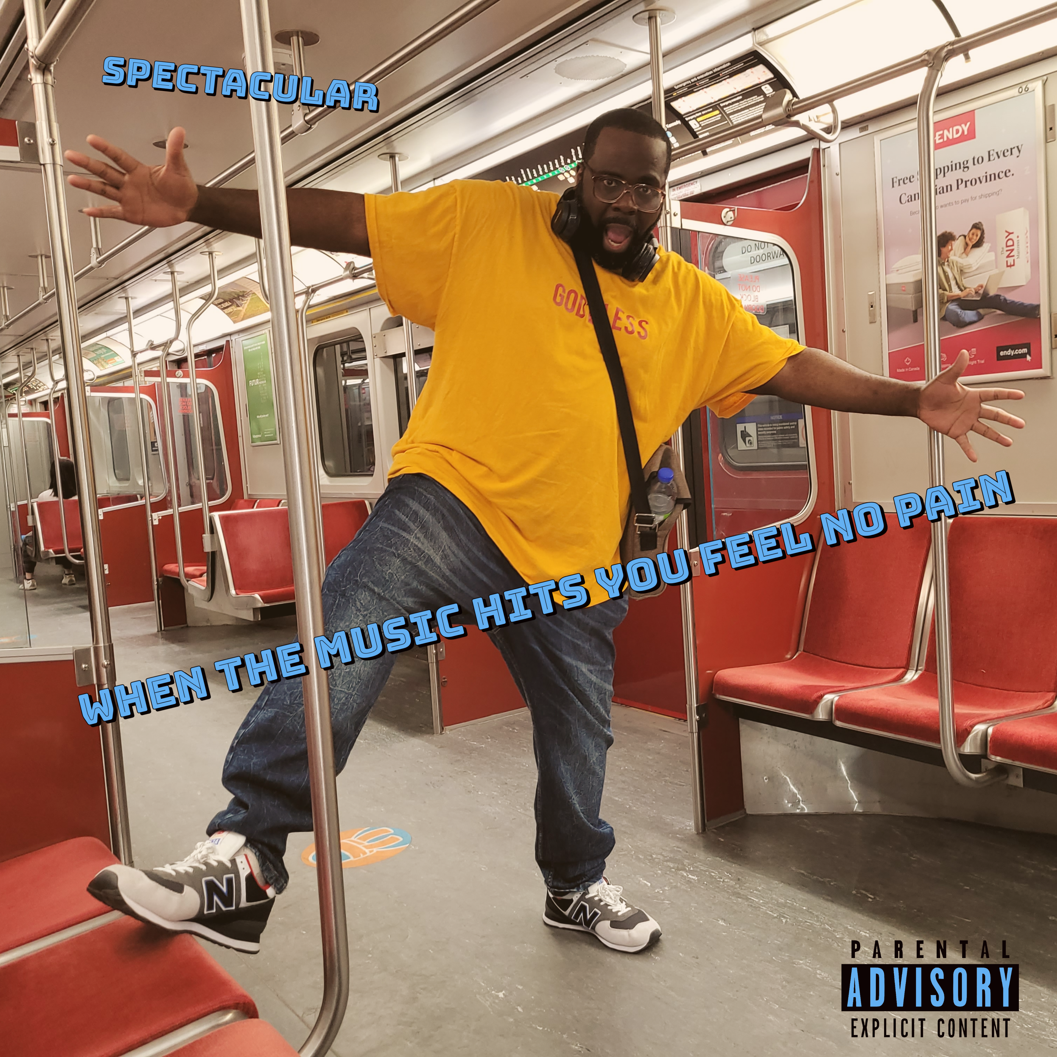 WHEN THE MUSIC HITS YOU FEEL NO PAIN artwork