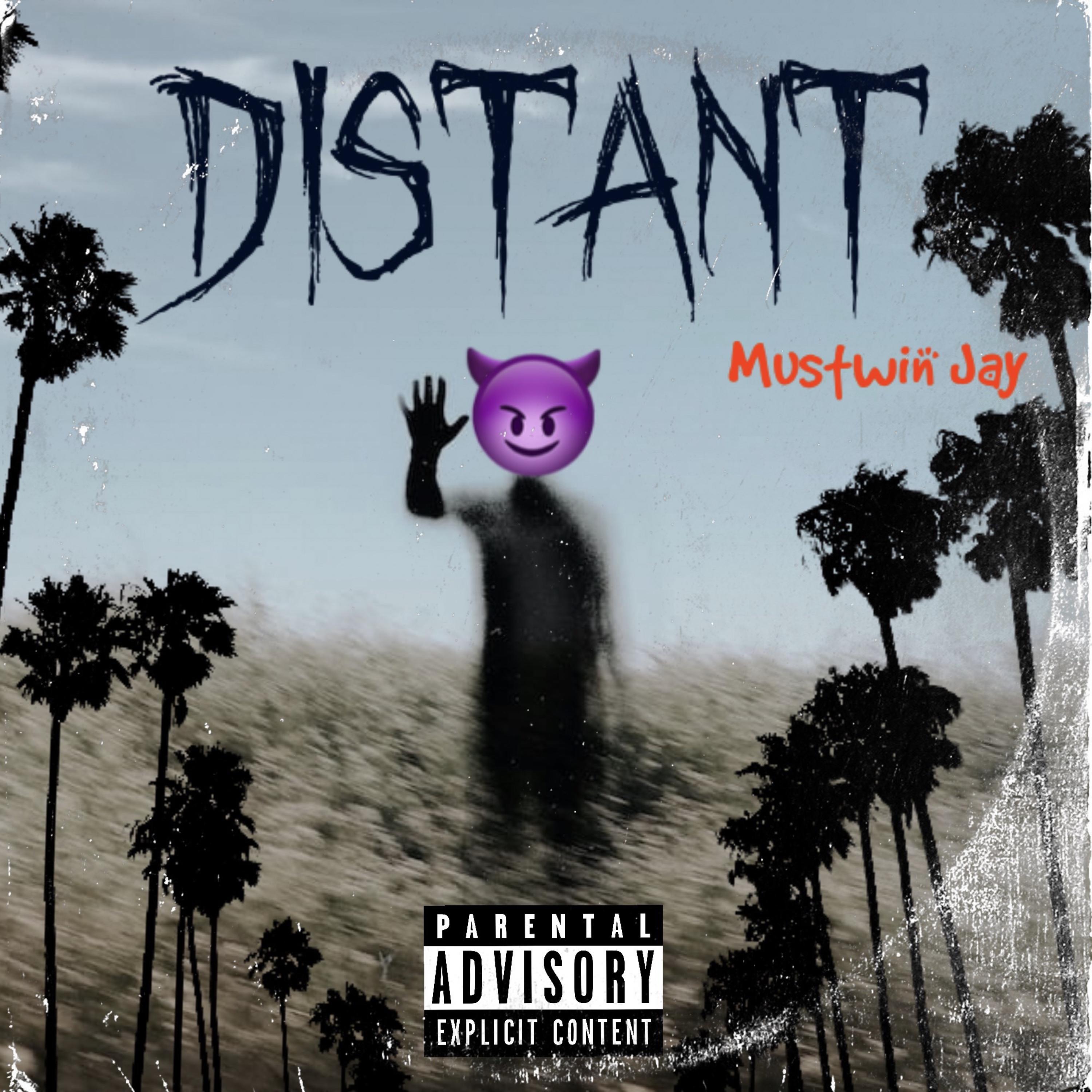 Distant artwork