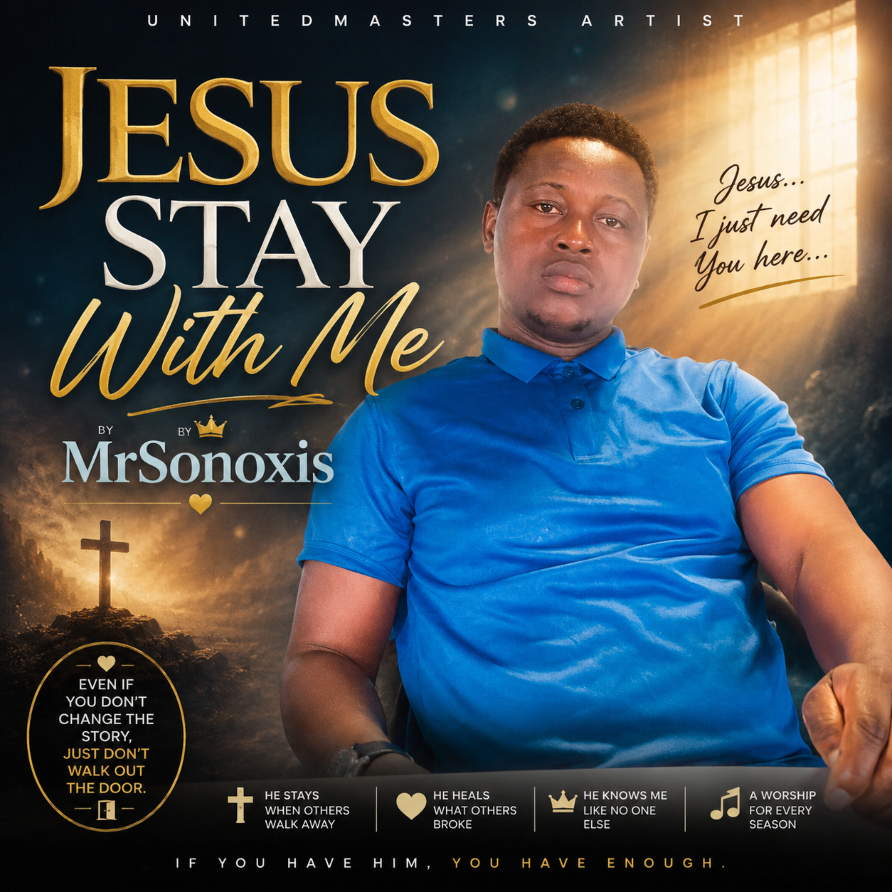 Jesus Stay With Me by MrSonoxis cover art