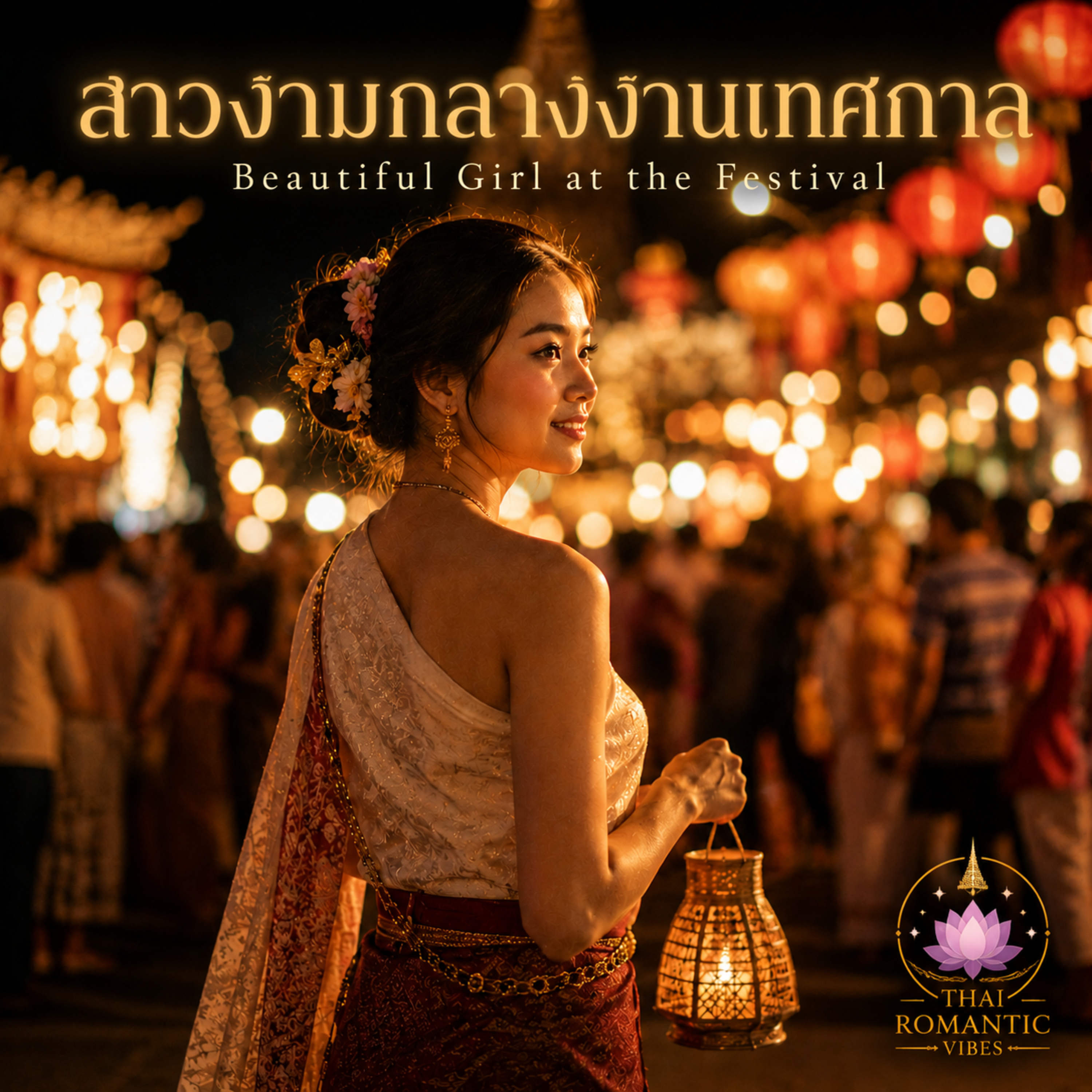 สาวงามกลางงานเทศกาล | Beautiful Girl at the Festival by Thai Romantic Vibes cover art