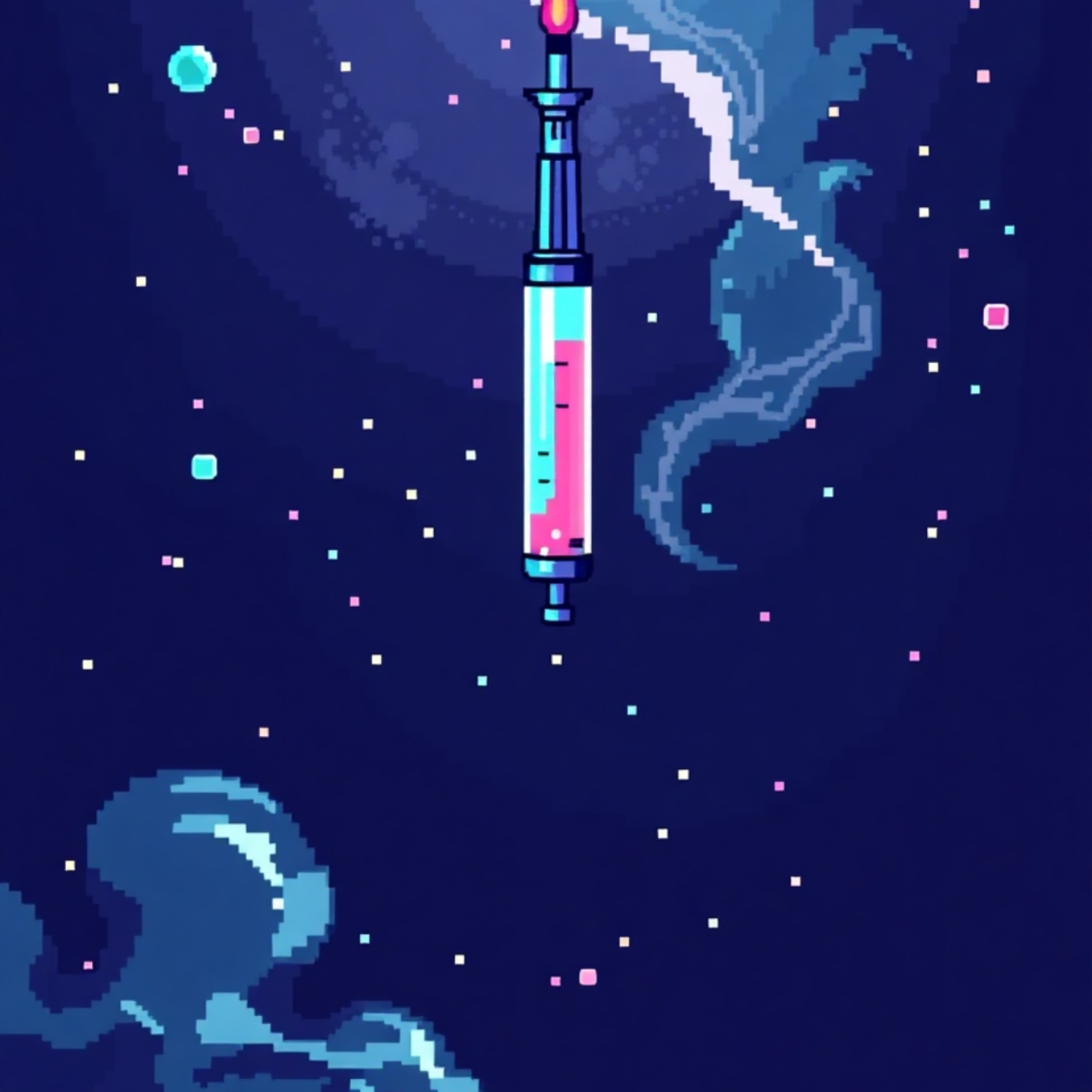 Syringe artwork