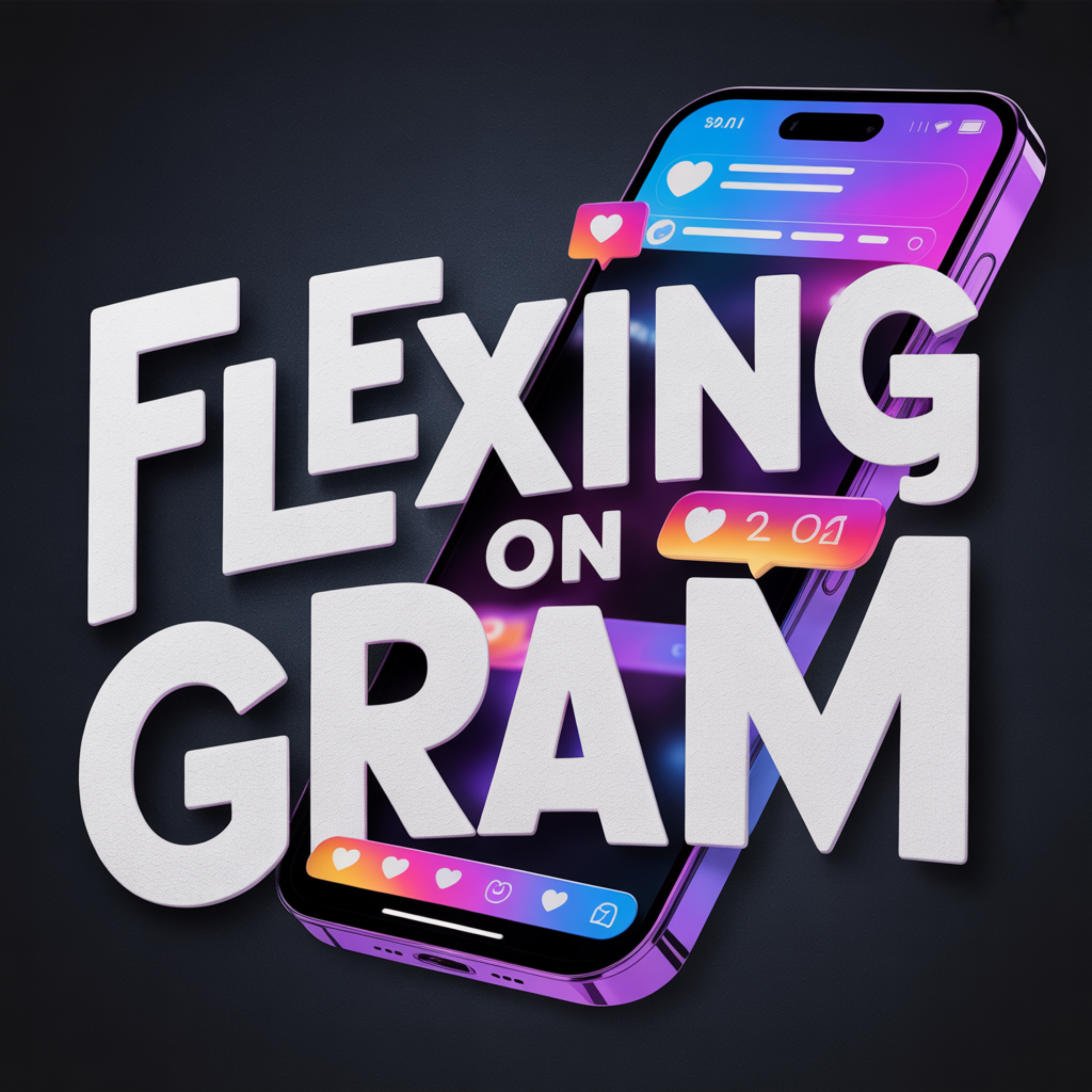 Flexing on Gram artwork