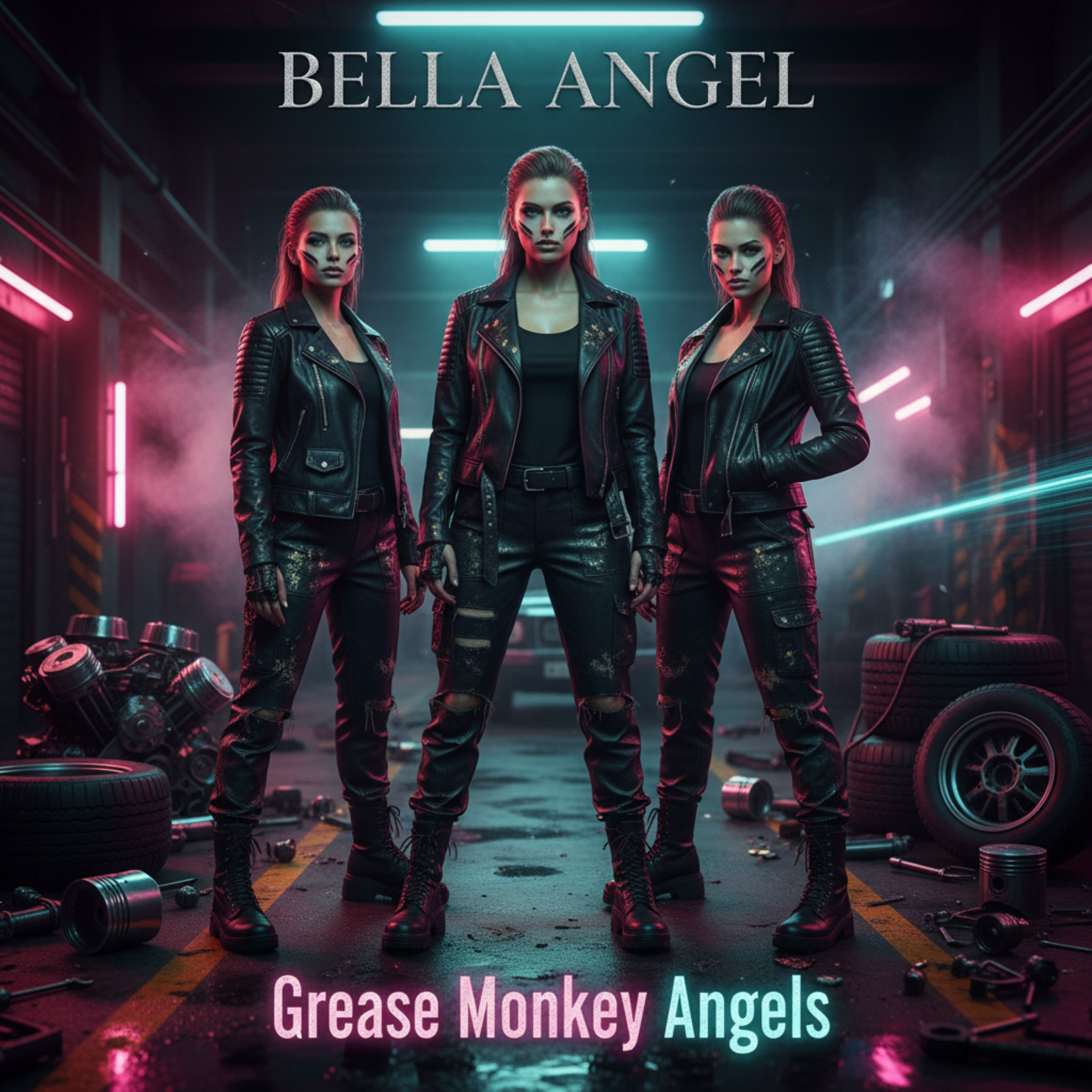 Grease monkey angels artwork