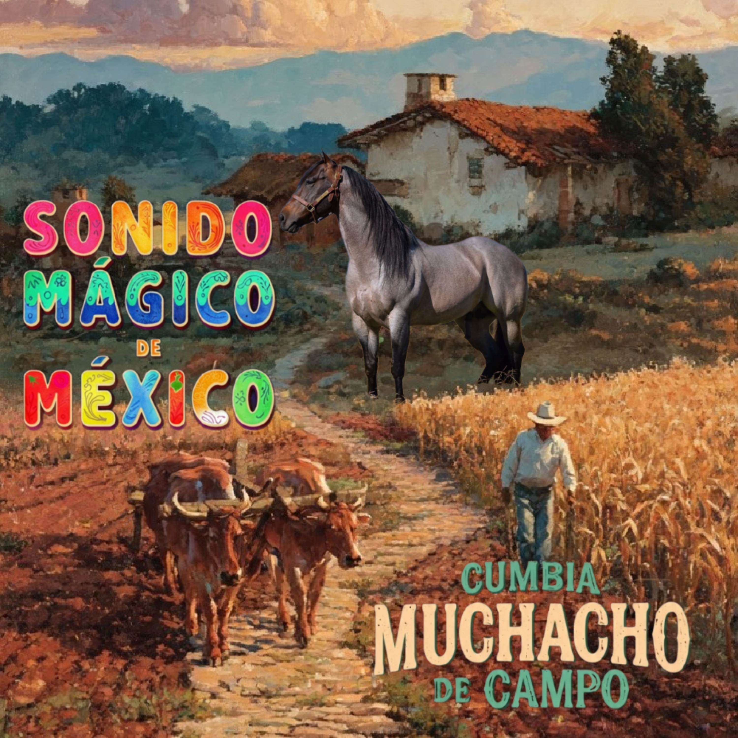 CUMBIA MUCHACHO DE CAMPO by sonido mágico de México cover art