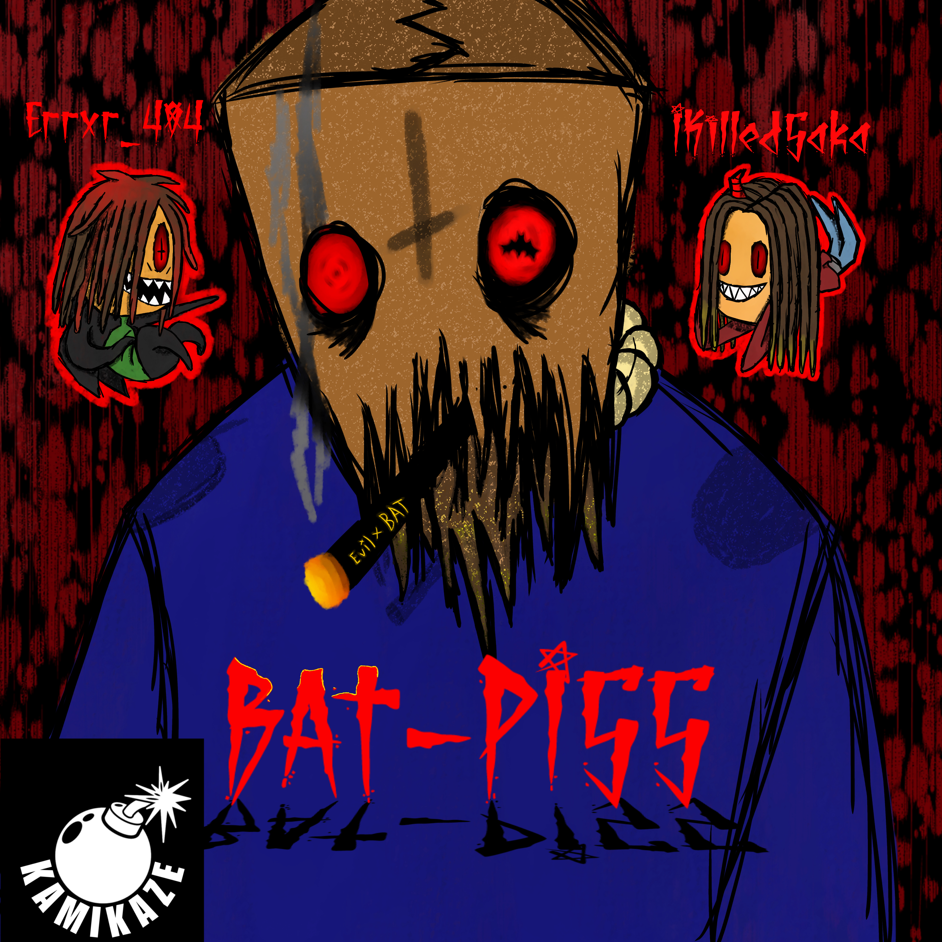 BAT-PISS!! artwork