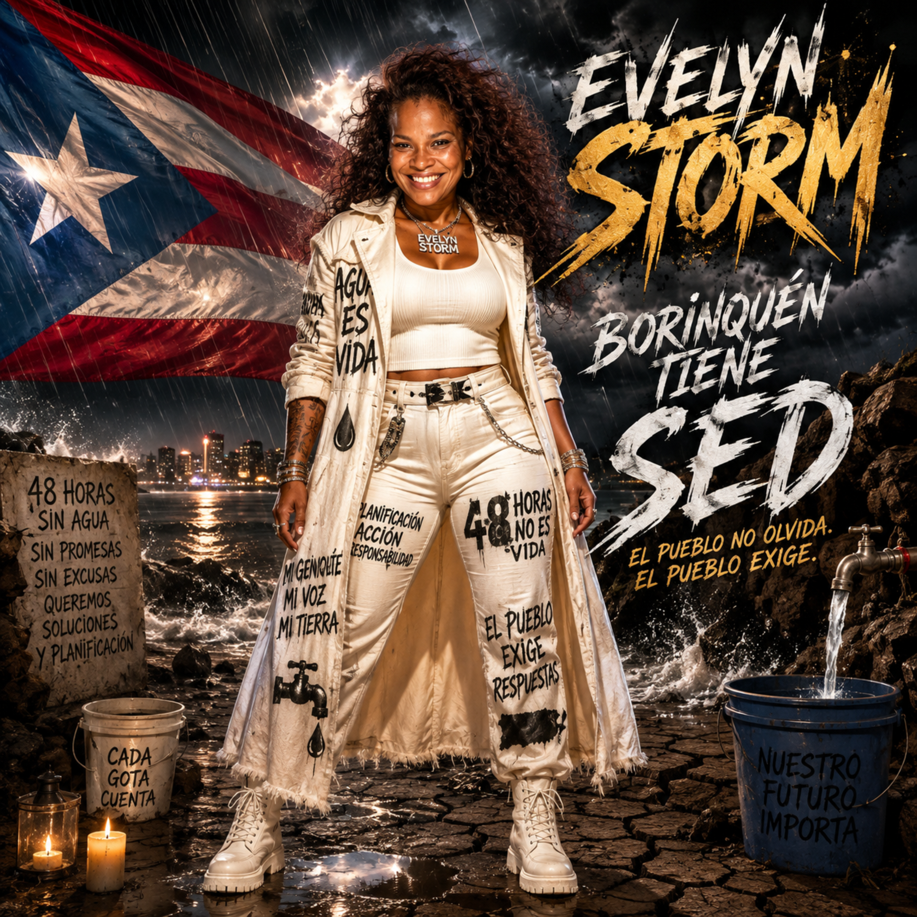 Borinquén Tiene Sed by Evelyn Storm cover art