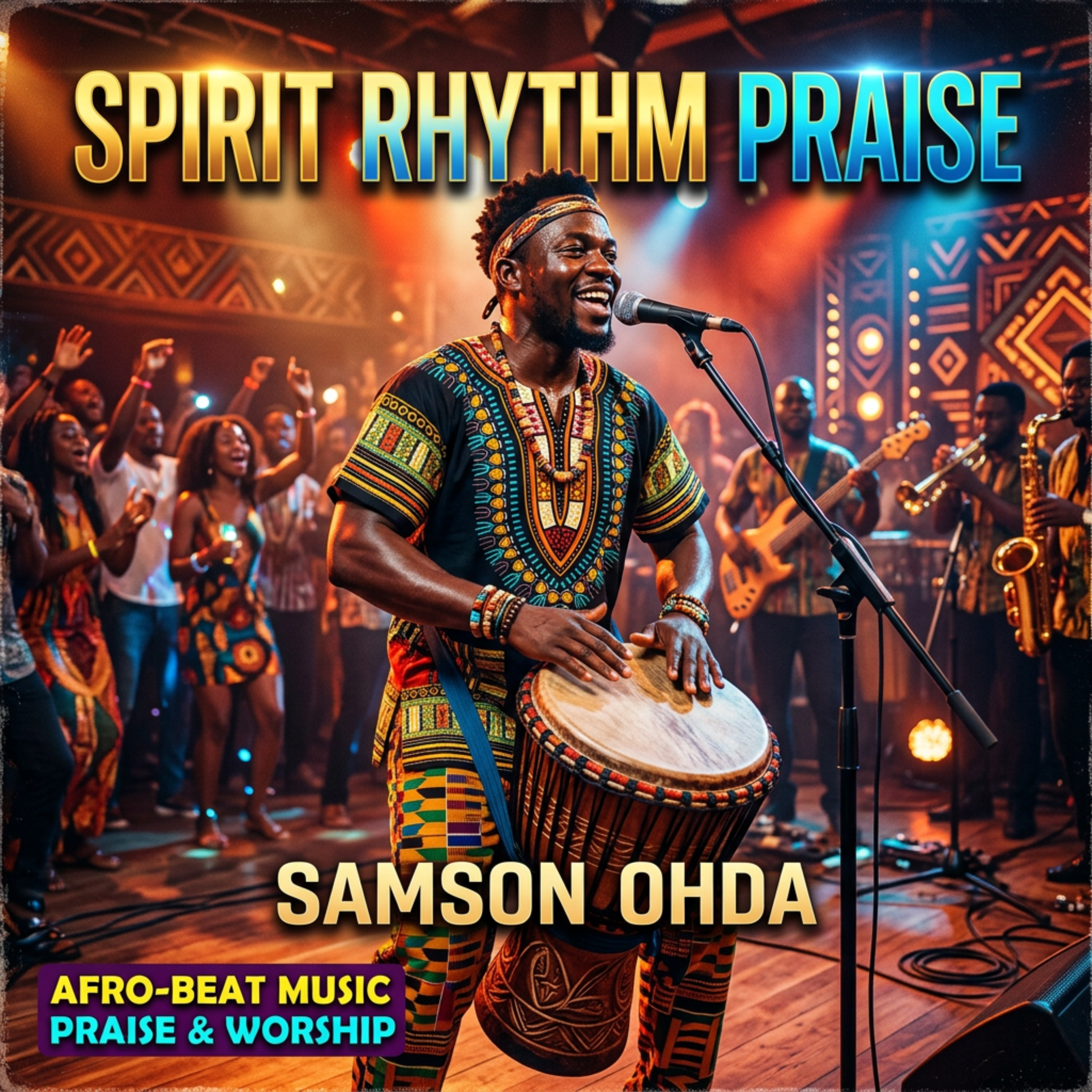 Spirit Rhythm Praise by Samson Ohda  cover art