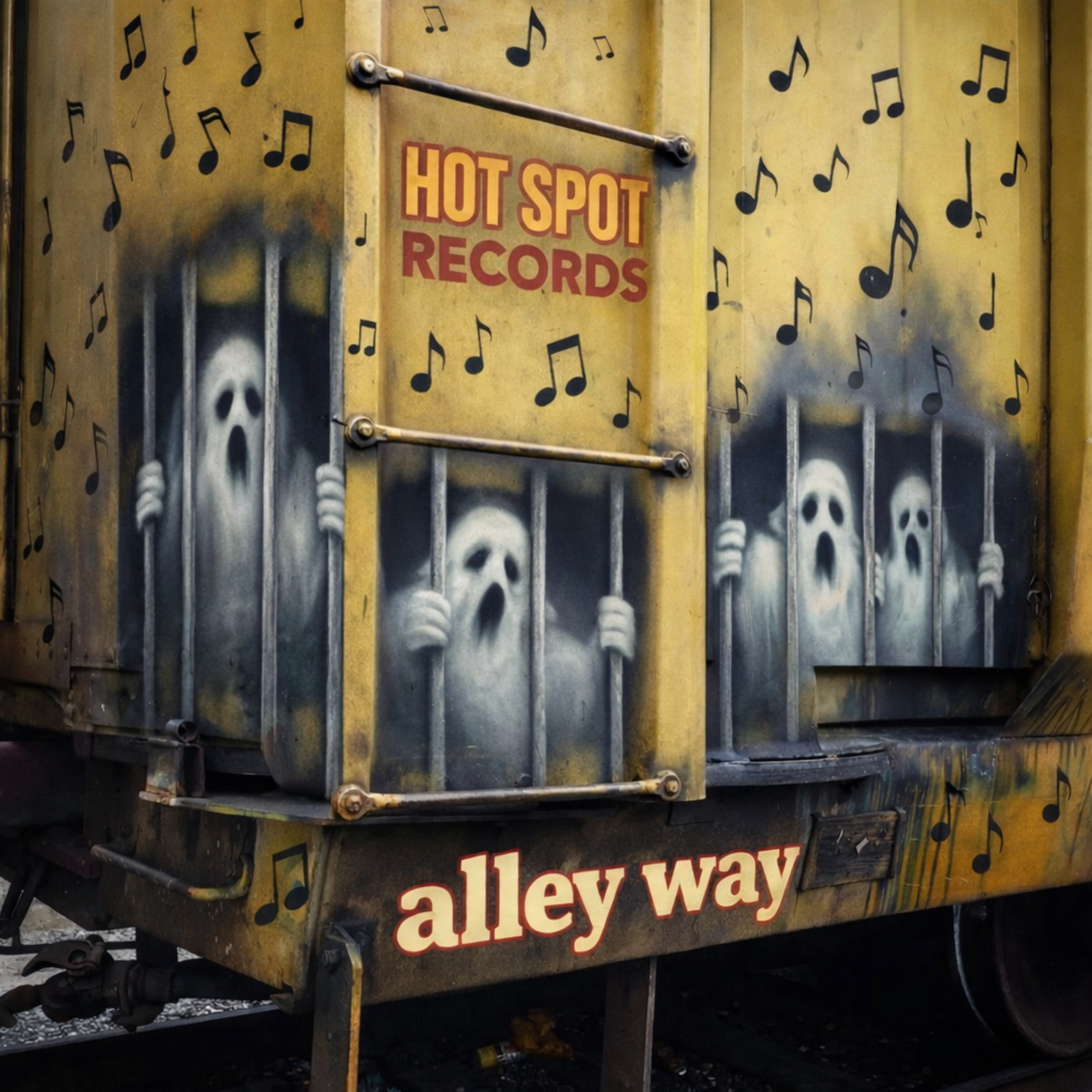 Alley way artwork