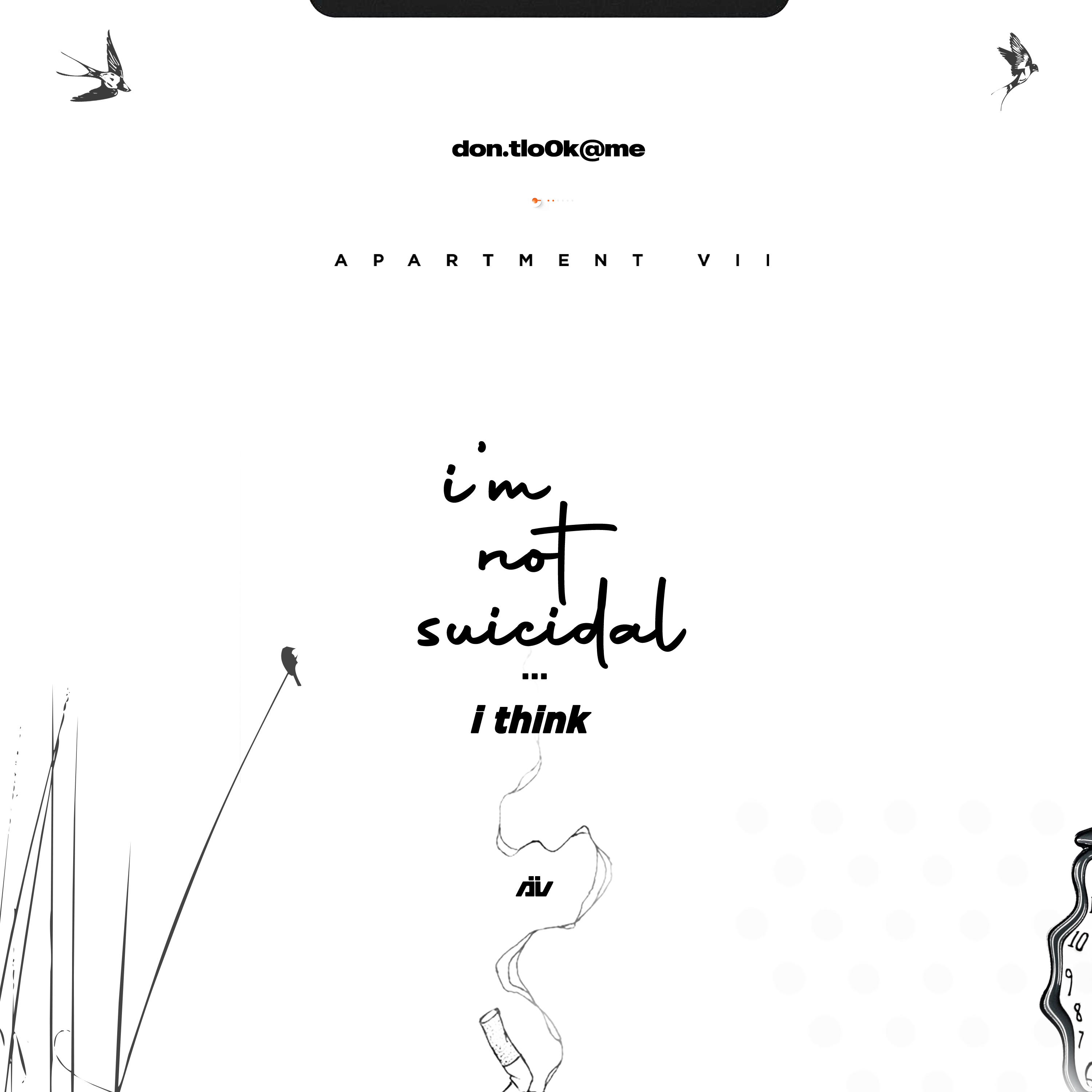 I'm Not Suicidal... I Think artwork