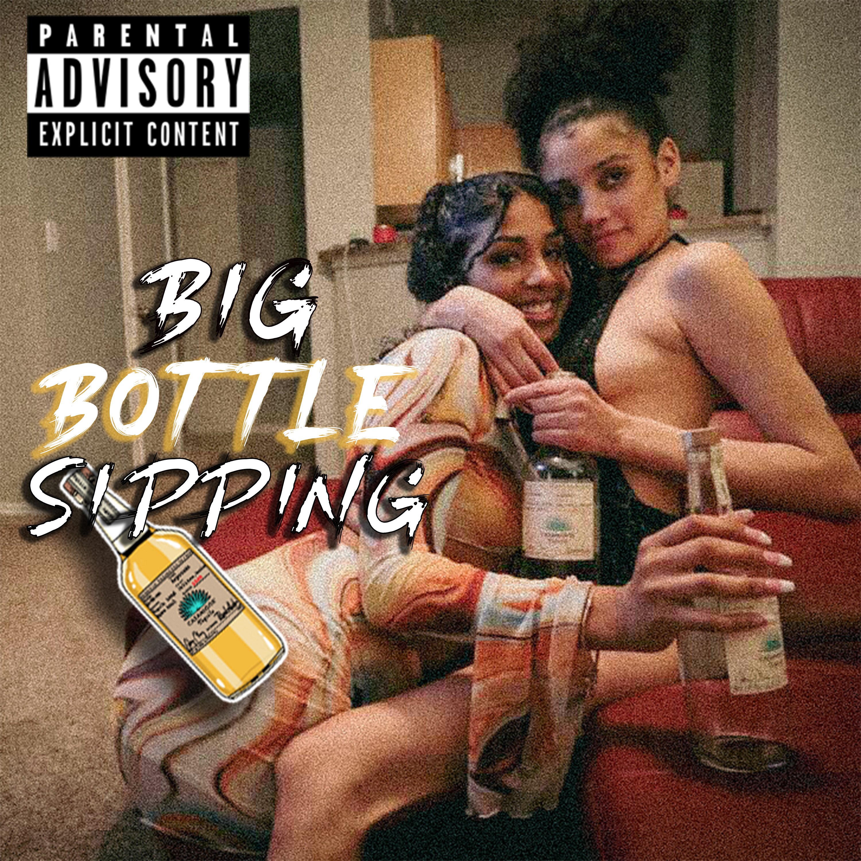 Big Bottle Sipping artwork