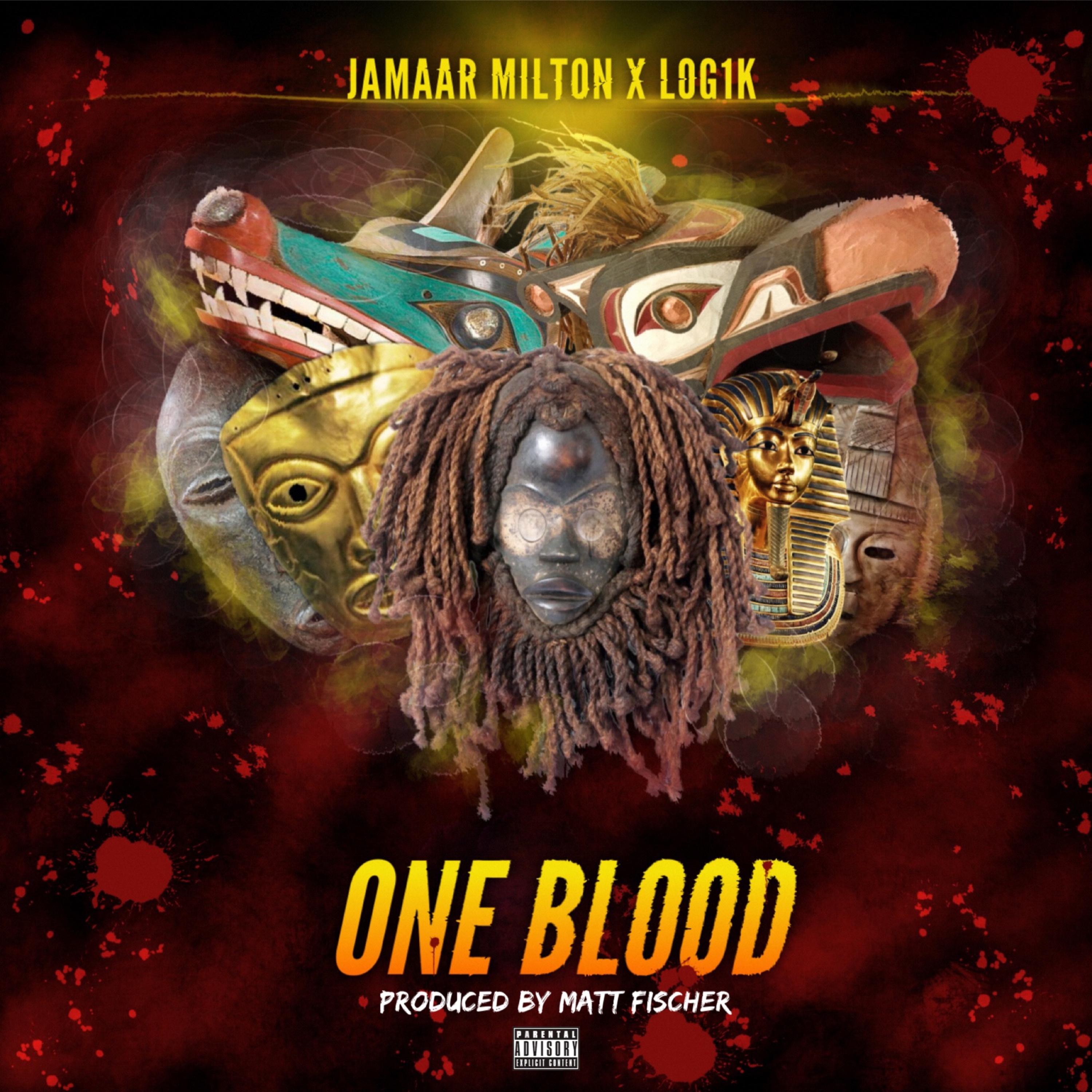 ONE BLOOD (The Ancestors) by Jamaar Milton cover art