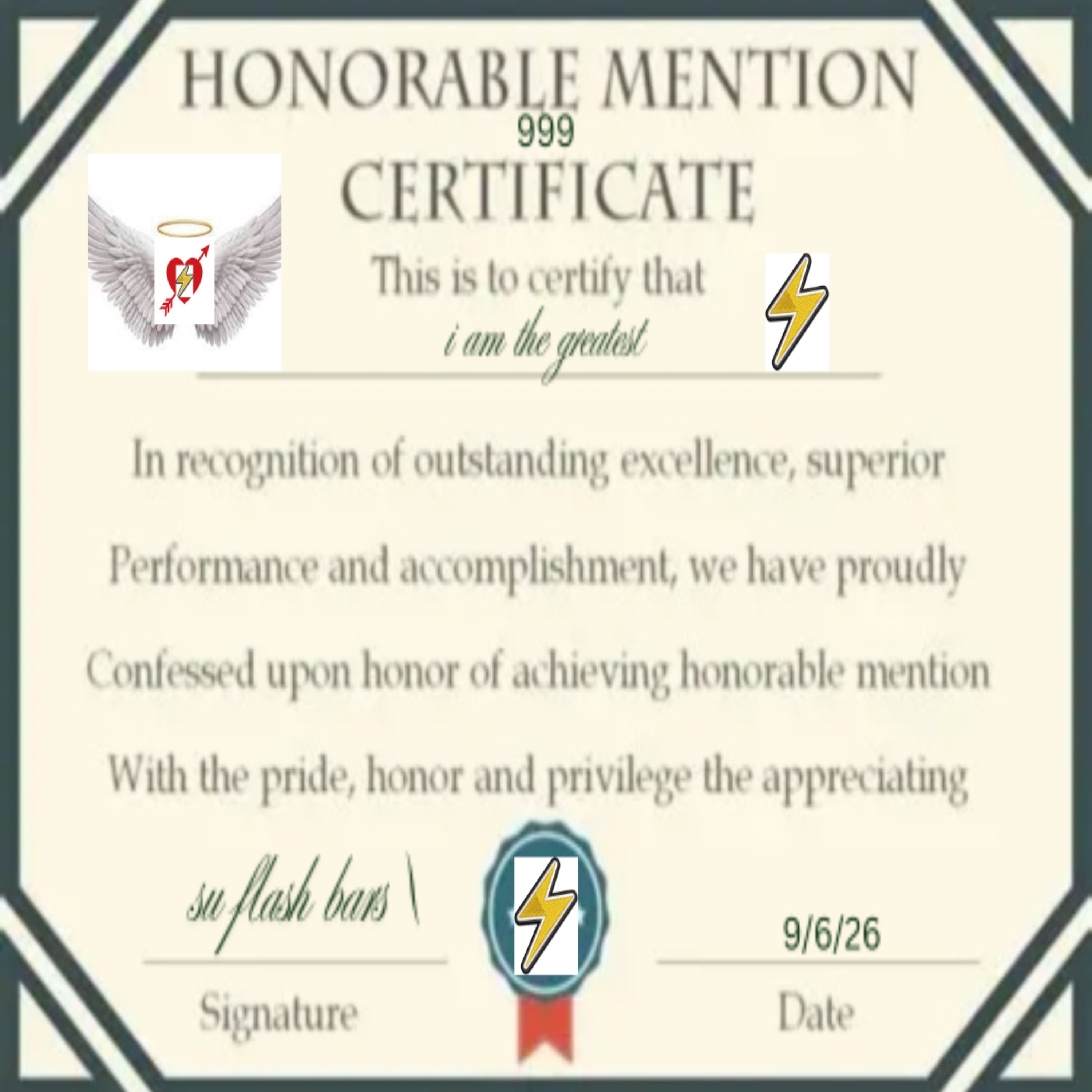 Honorable Mention by su flash bars cover art