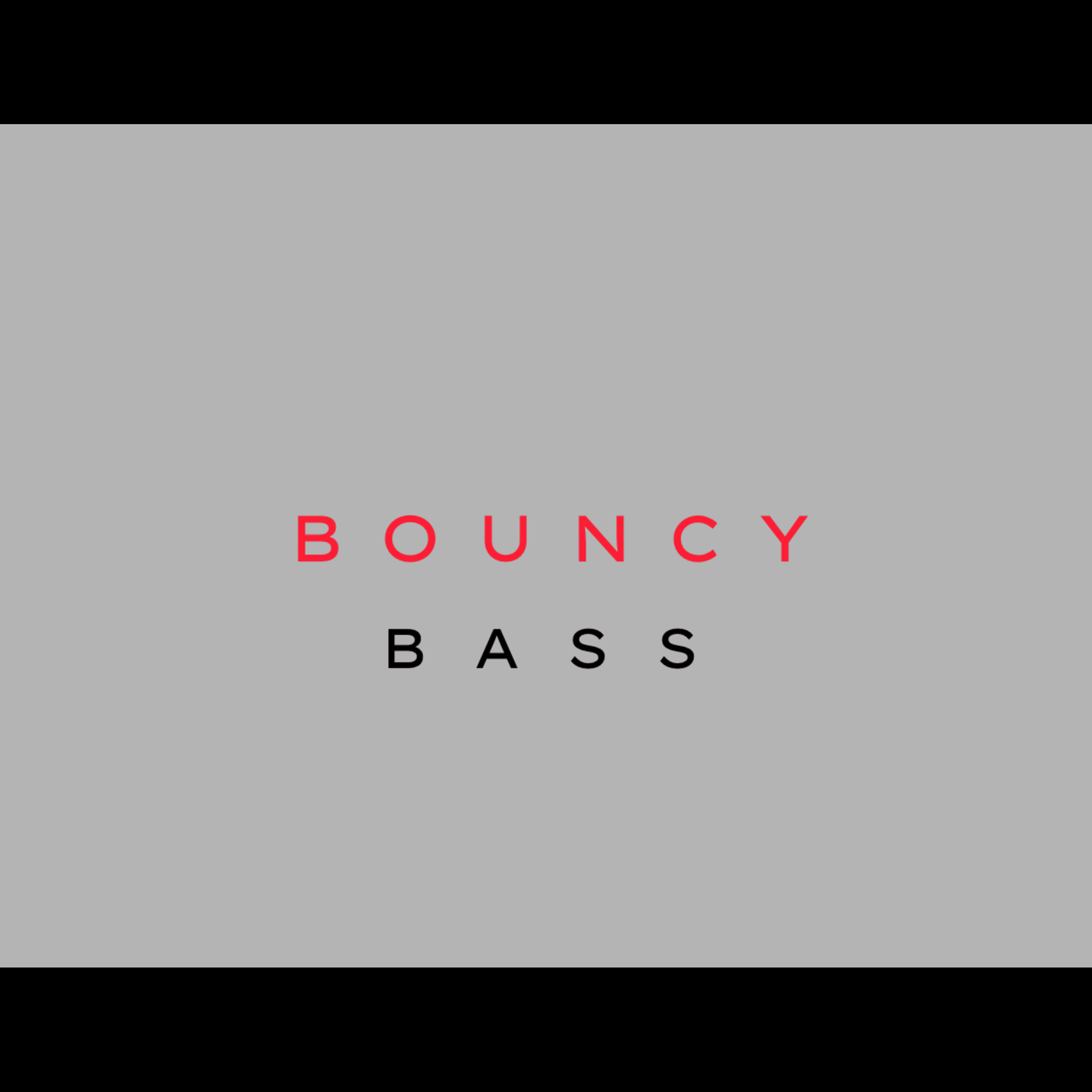 Bouncy bass artwork