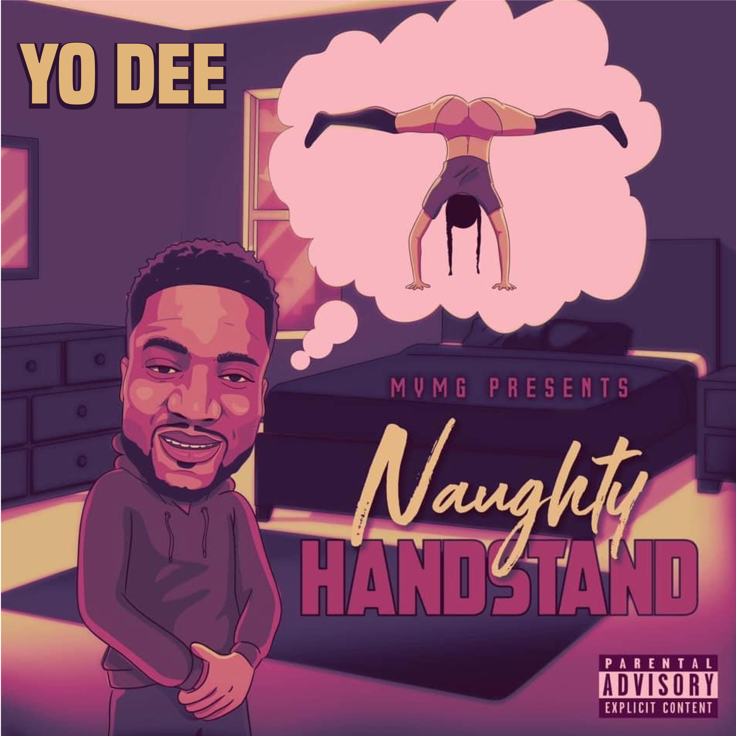 Naughty Handstand artwork