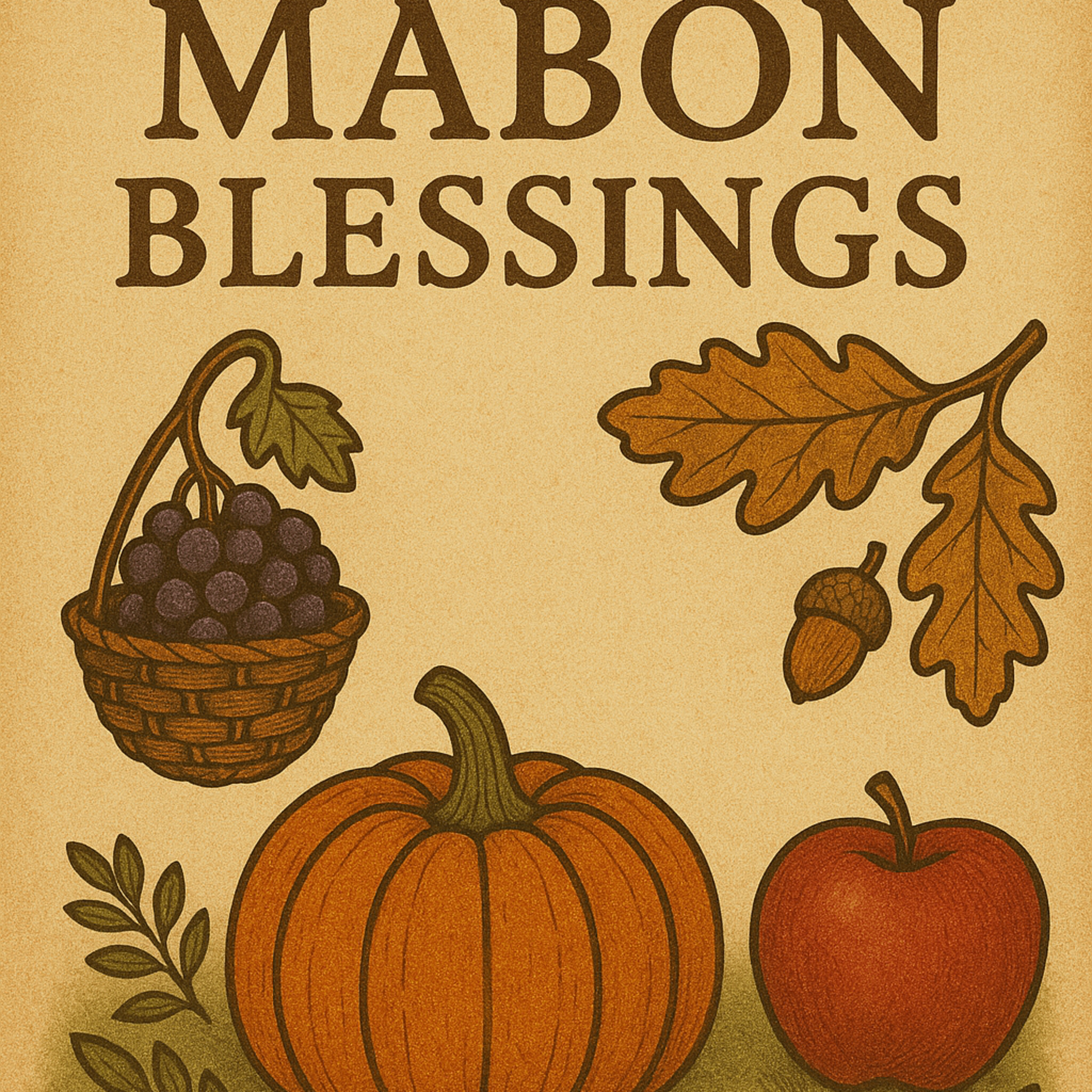 Mabon Blessings artwork