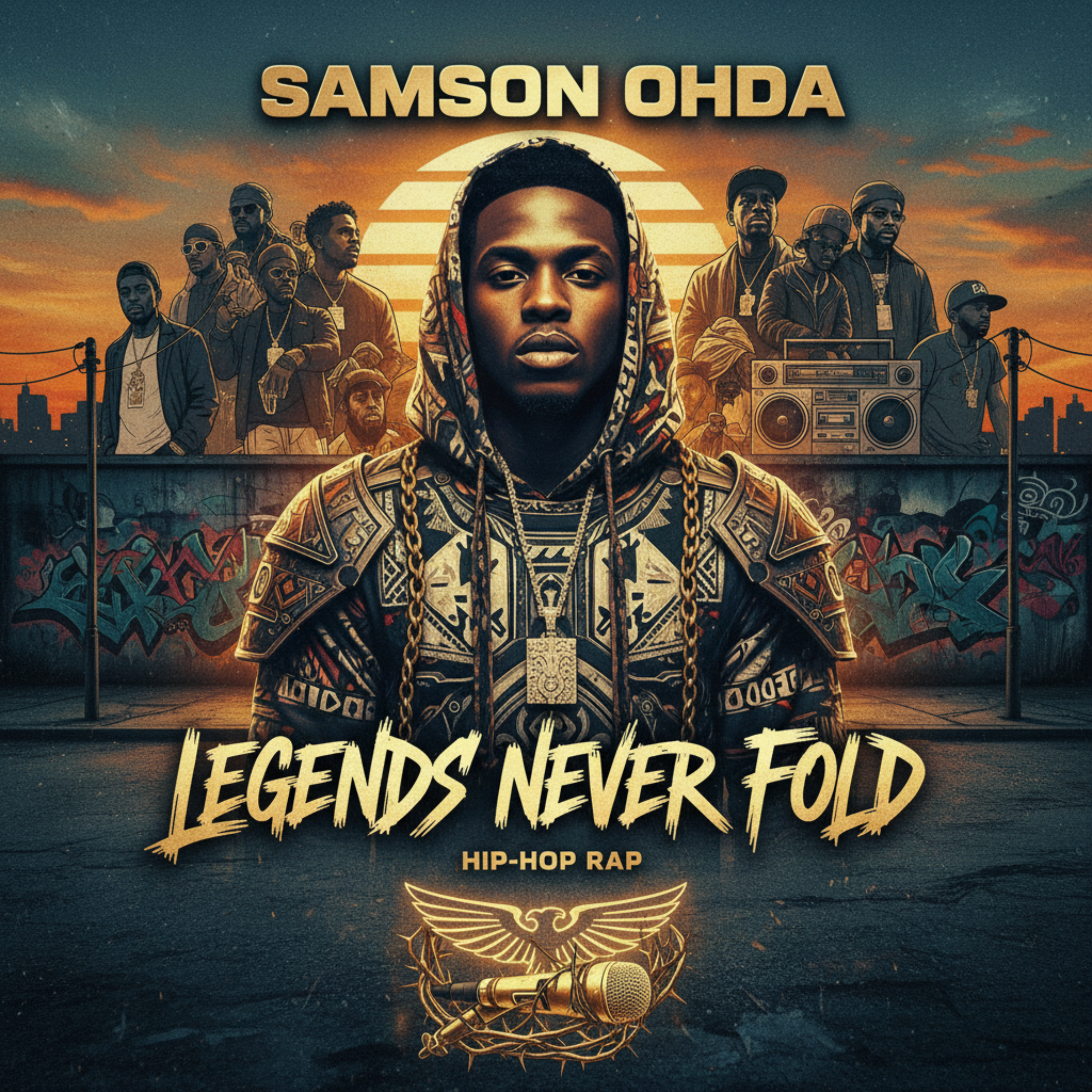 Legends Never Fold by Samson Ohda  cover art