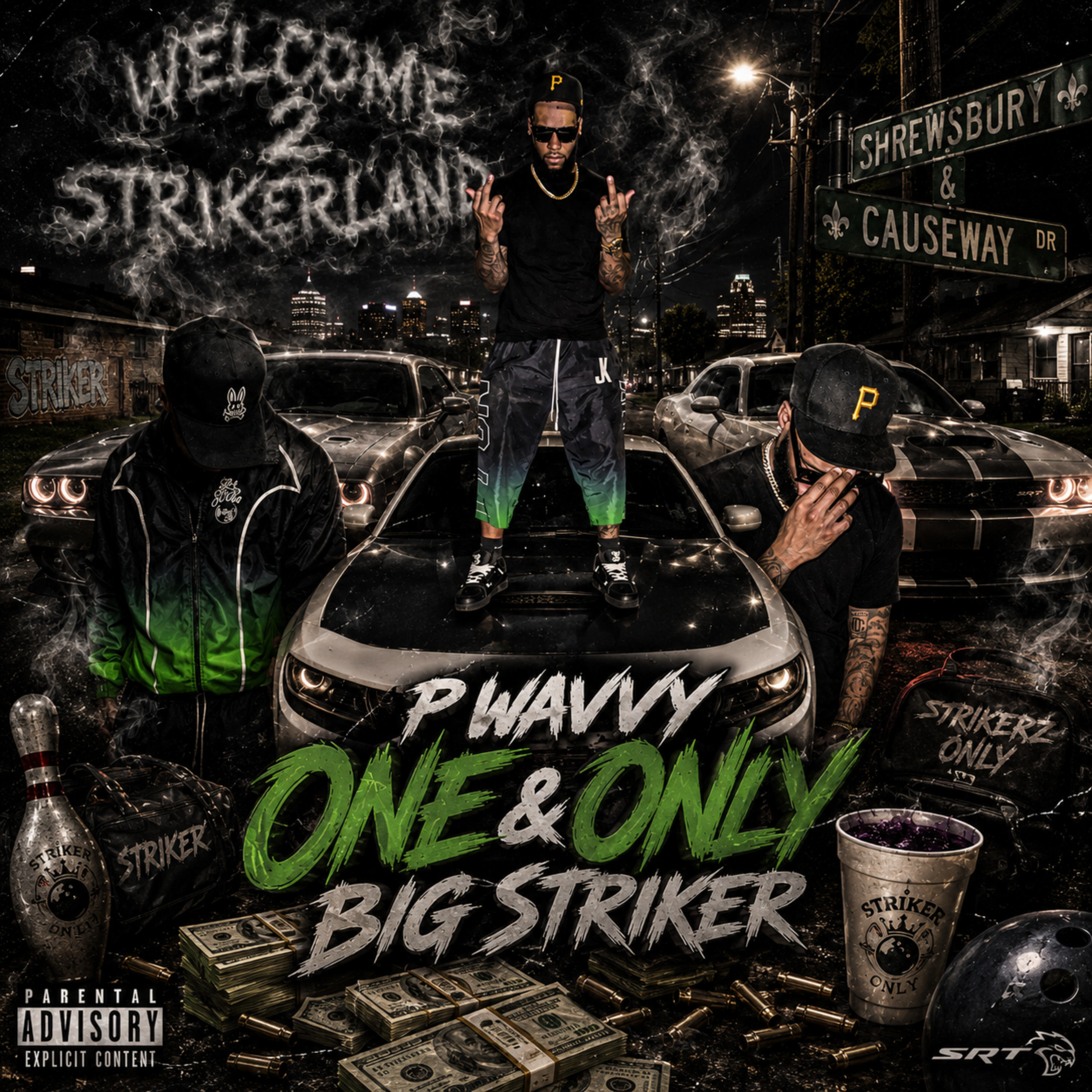 One & Only Big Striker by P Wavvy cover art