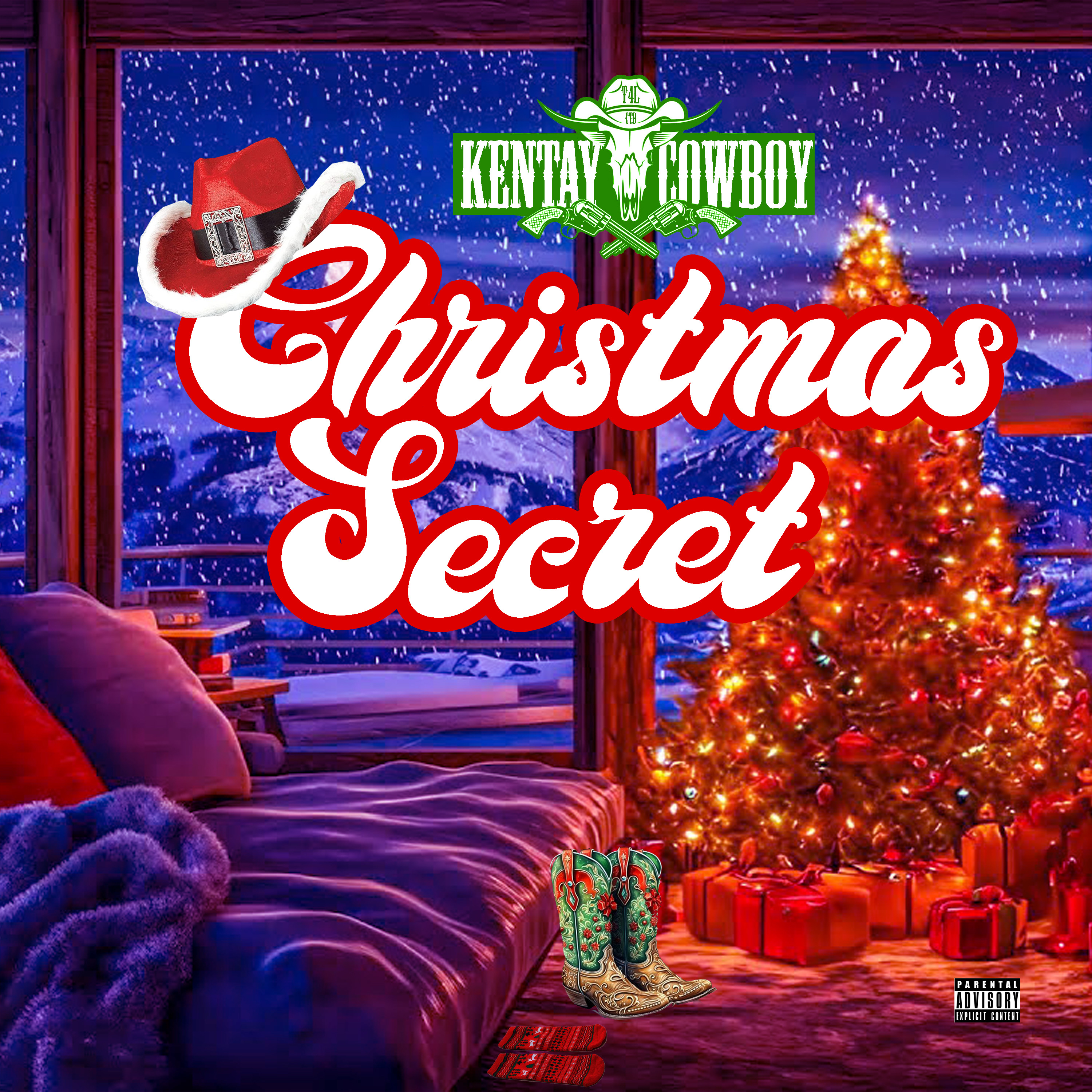 Christmas secret by Kentay Cowboy cover art