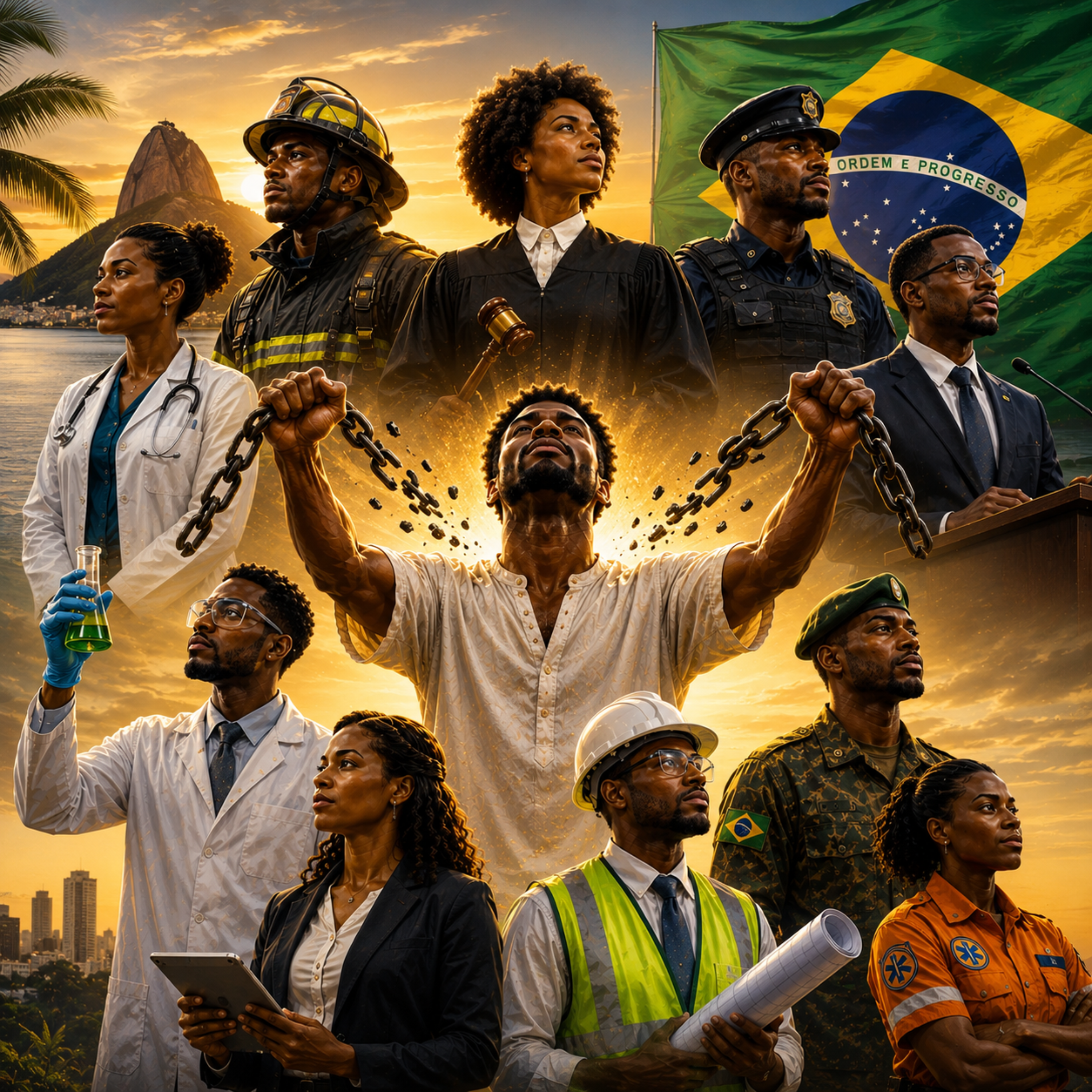 Nossa cor, Nossa voz by Alcance do som cover art