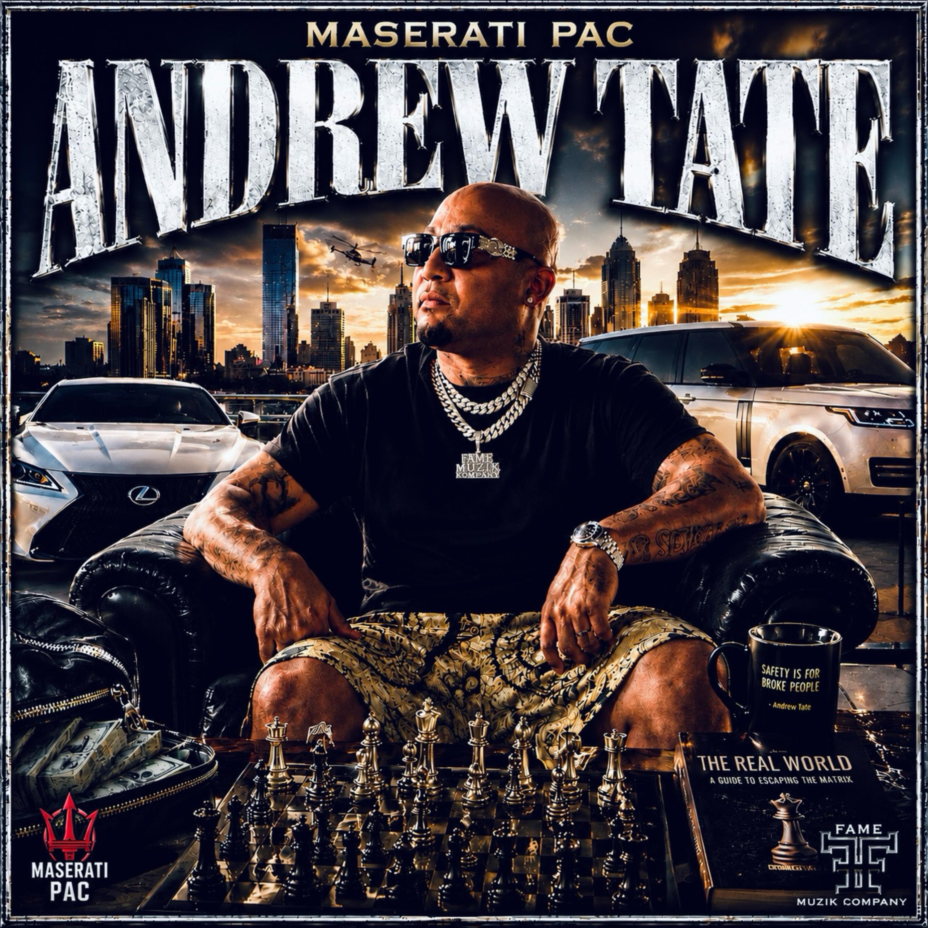 ANDREW TATE by Maserati Pac cover art