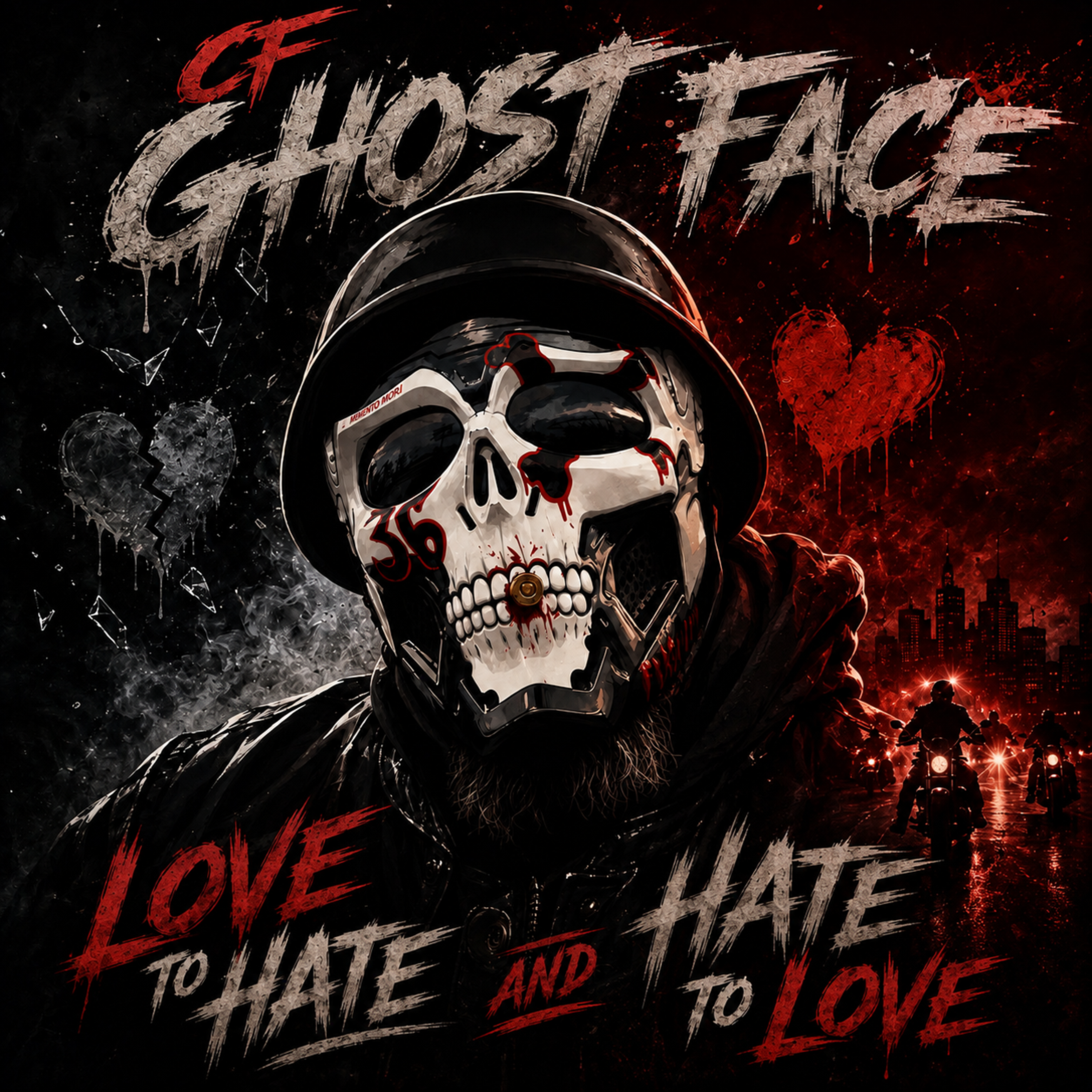 Ghost Face Love To Hate & Hate To Love by Butterfly Beast or Barbie cover art
