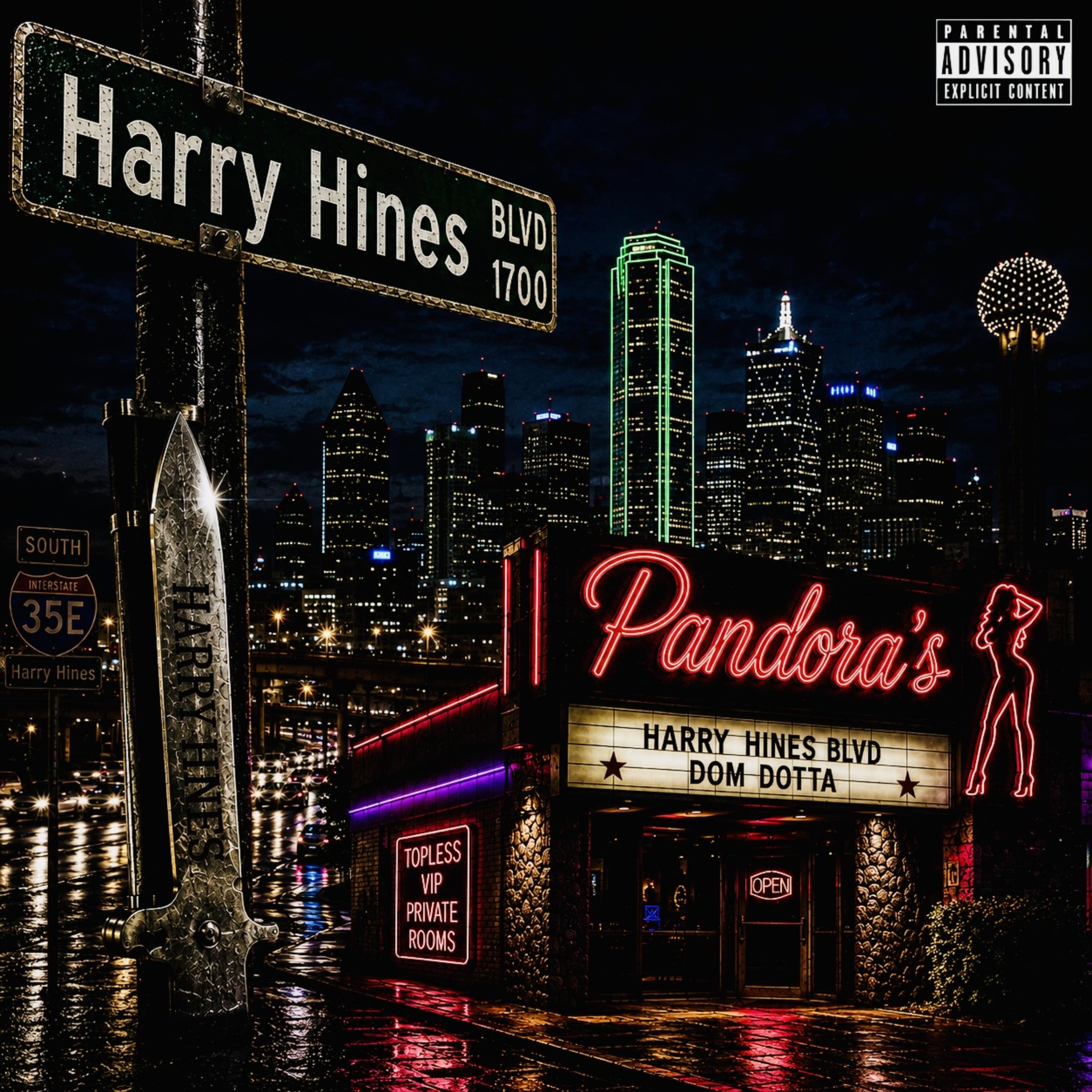 Harry Hines by Dom Dotta cover art