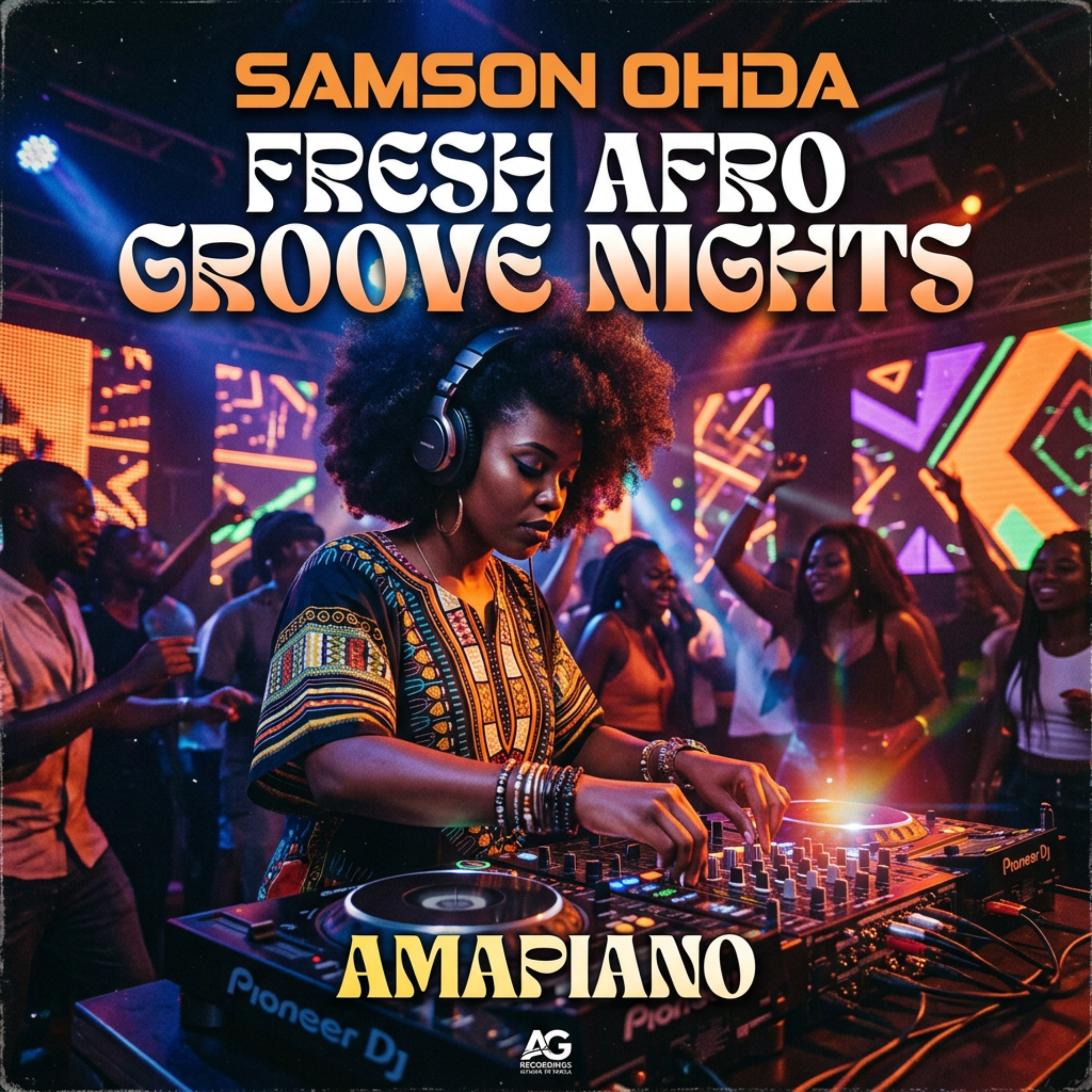 Fresh Afro Groove Nights by Samson Ohda  cover art