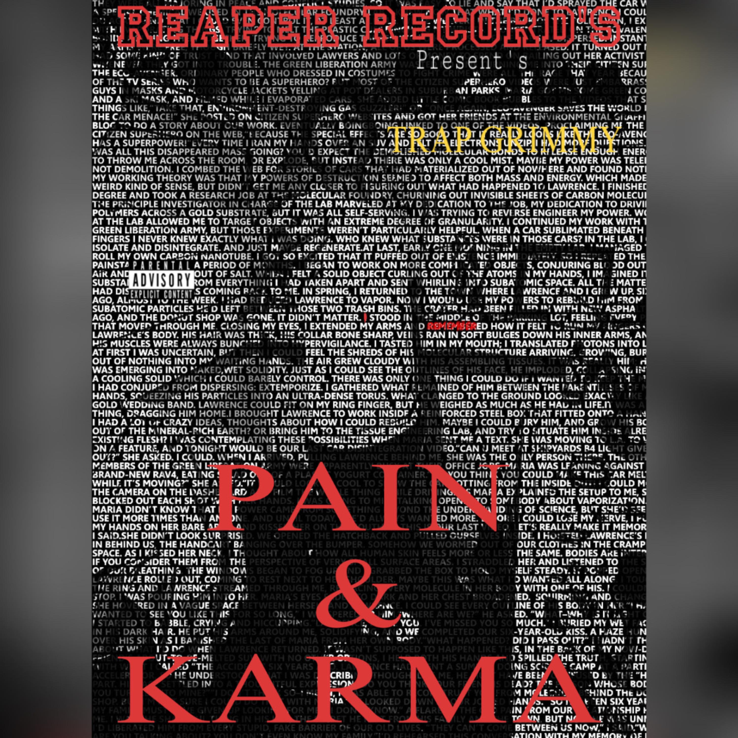 PAIN & KARMA by Trap Grimmy cover art