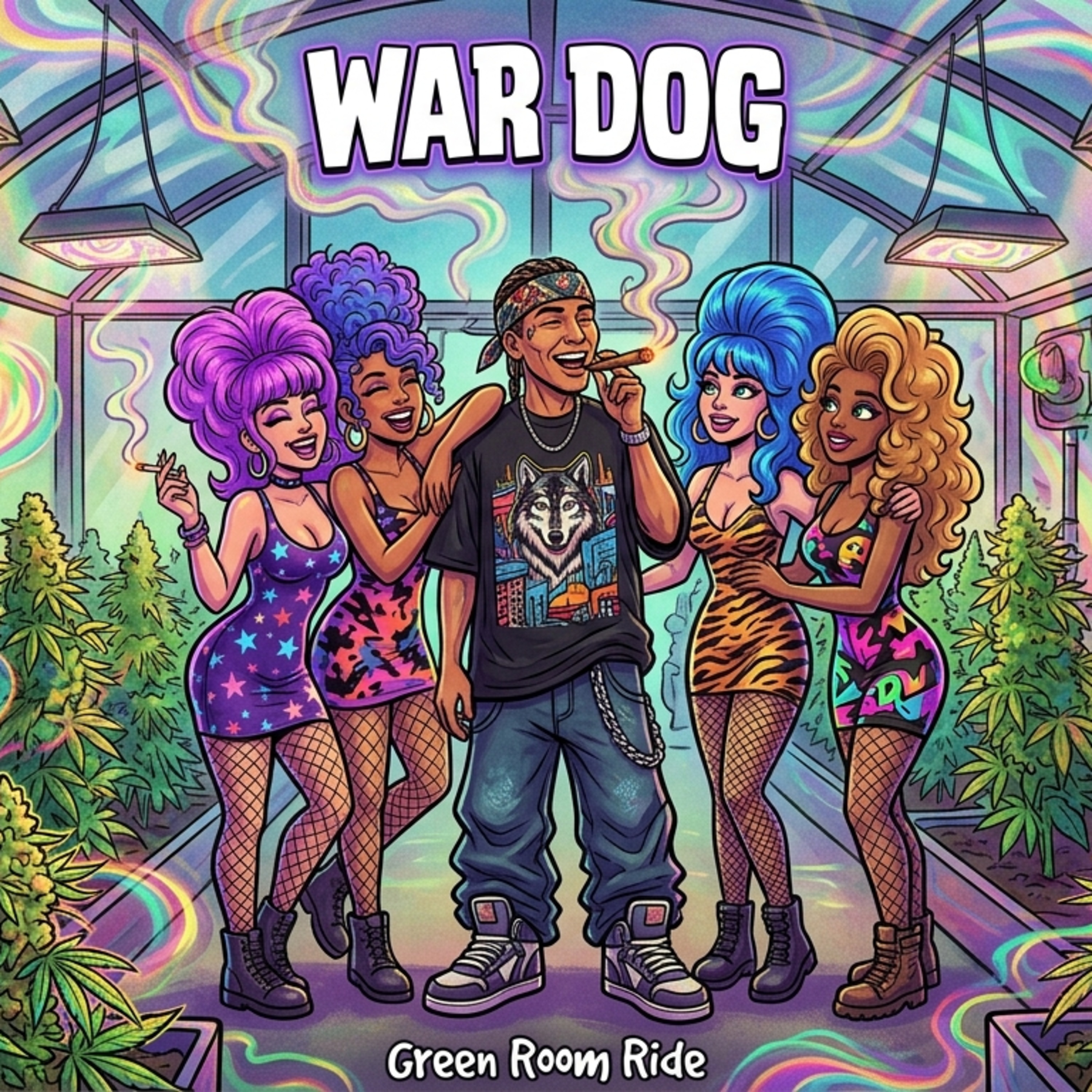 Green Room Ride by War Dog cover art