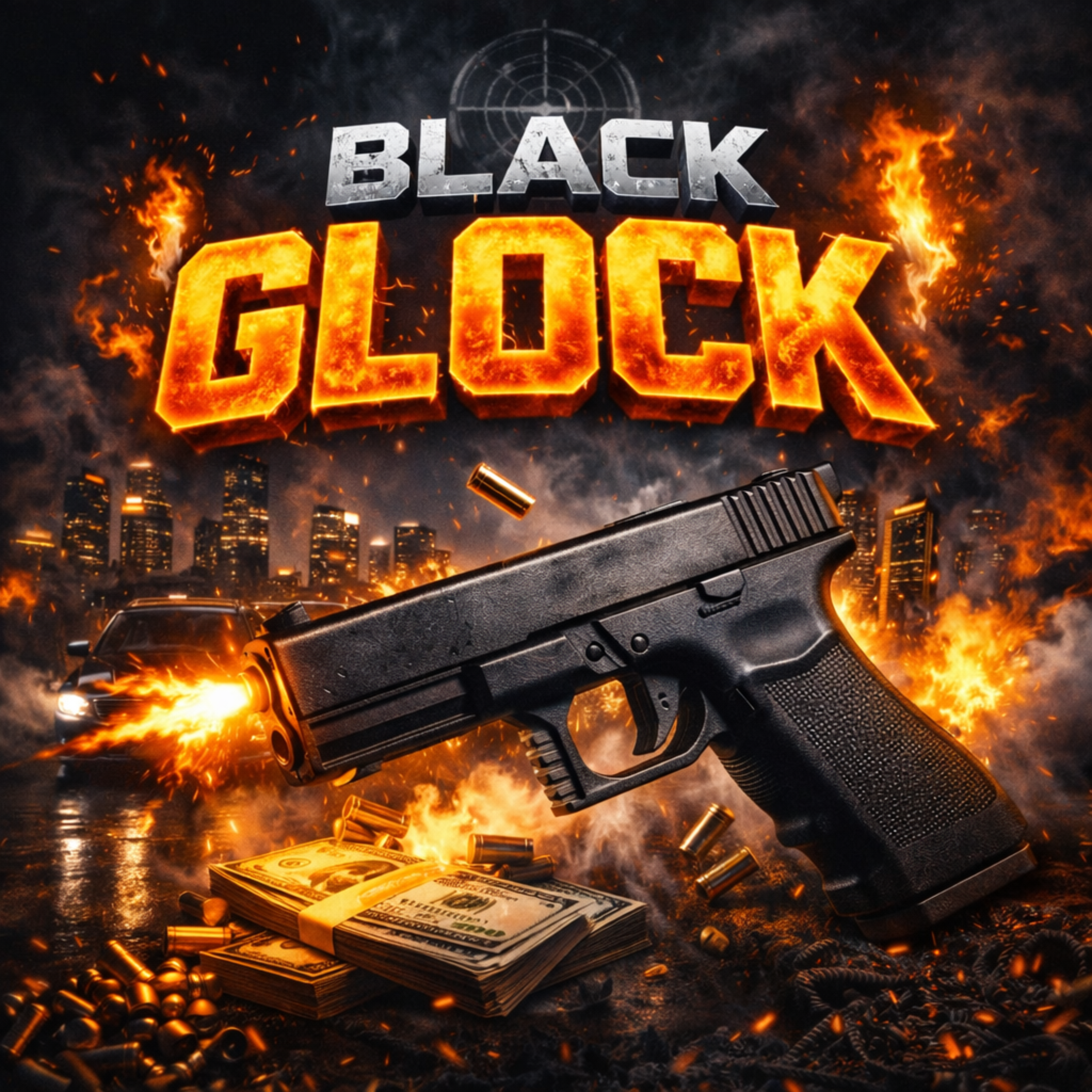 Black Glock artwork