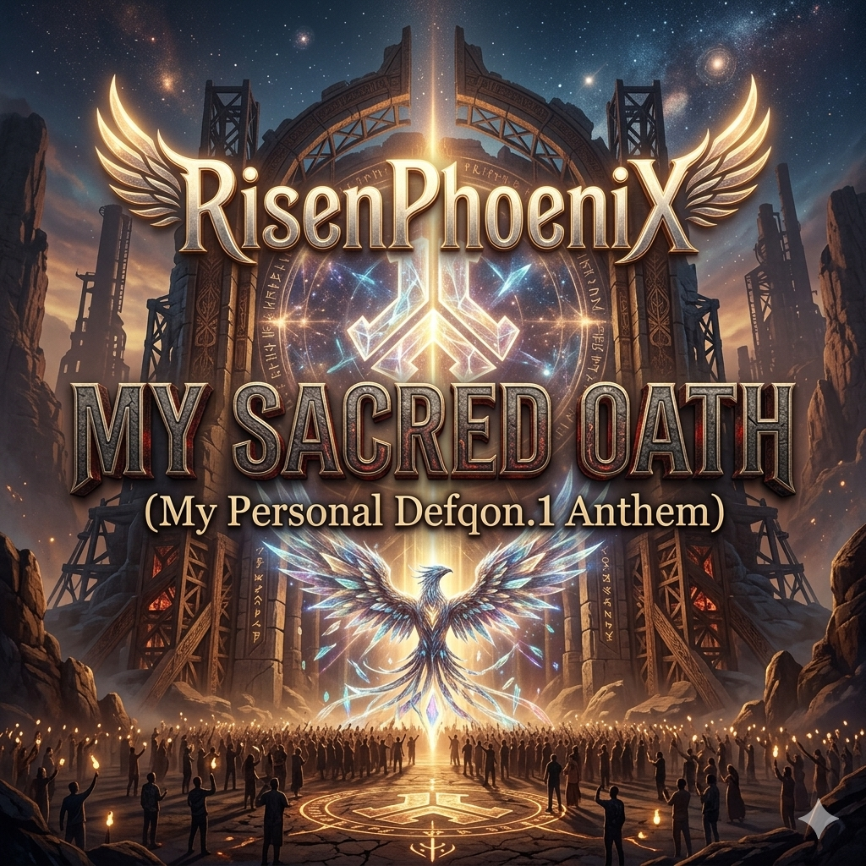 My Sacred Oath (My Personal Defqon.1 Anthem) by RisenPhoeniX cover art