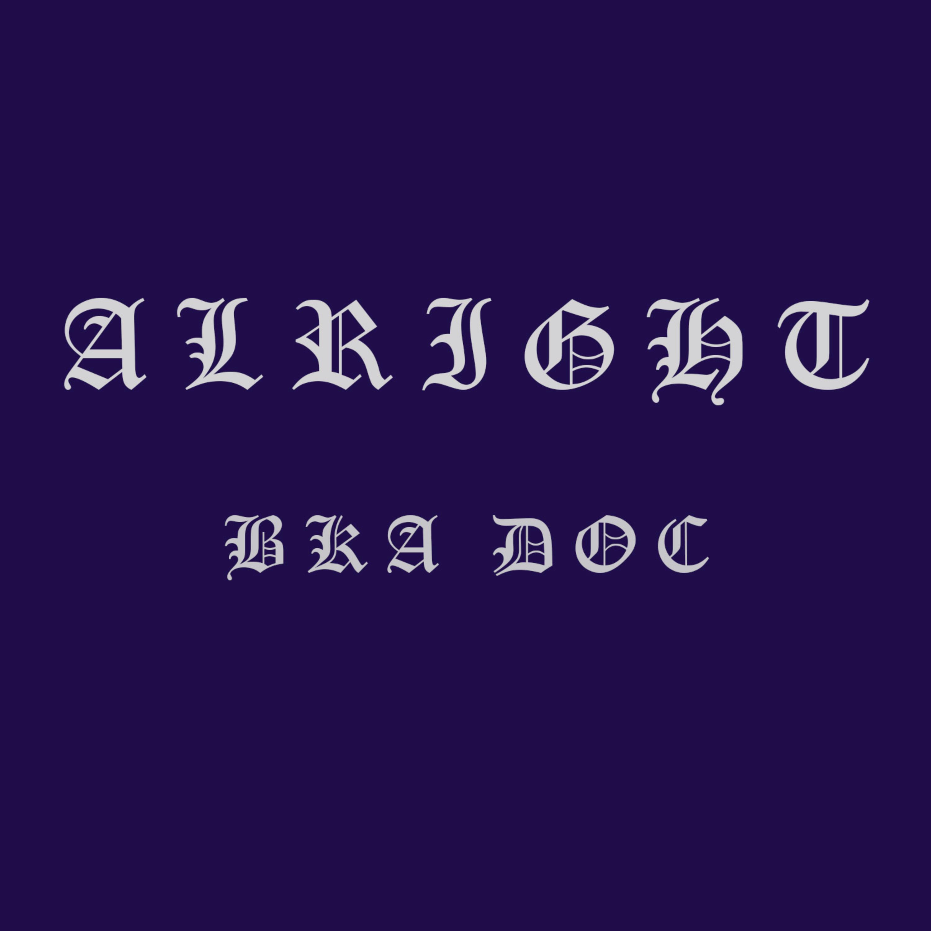 Alright artwork