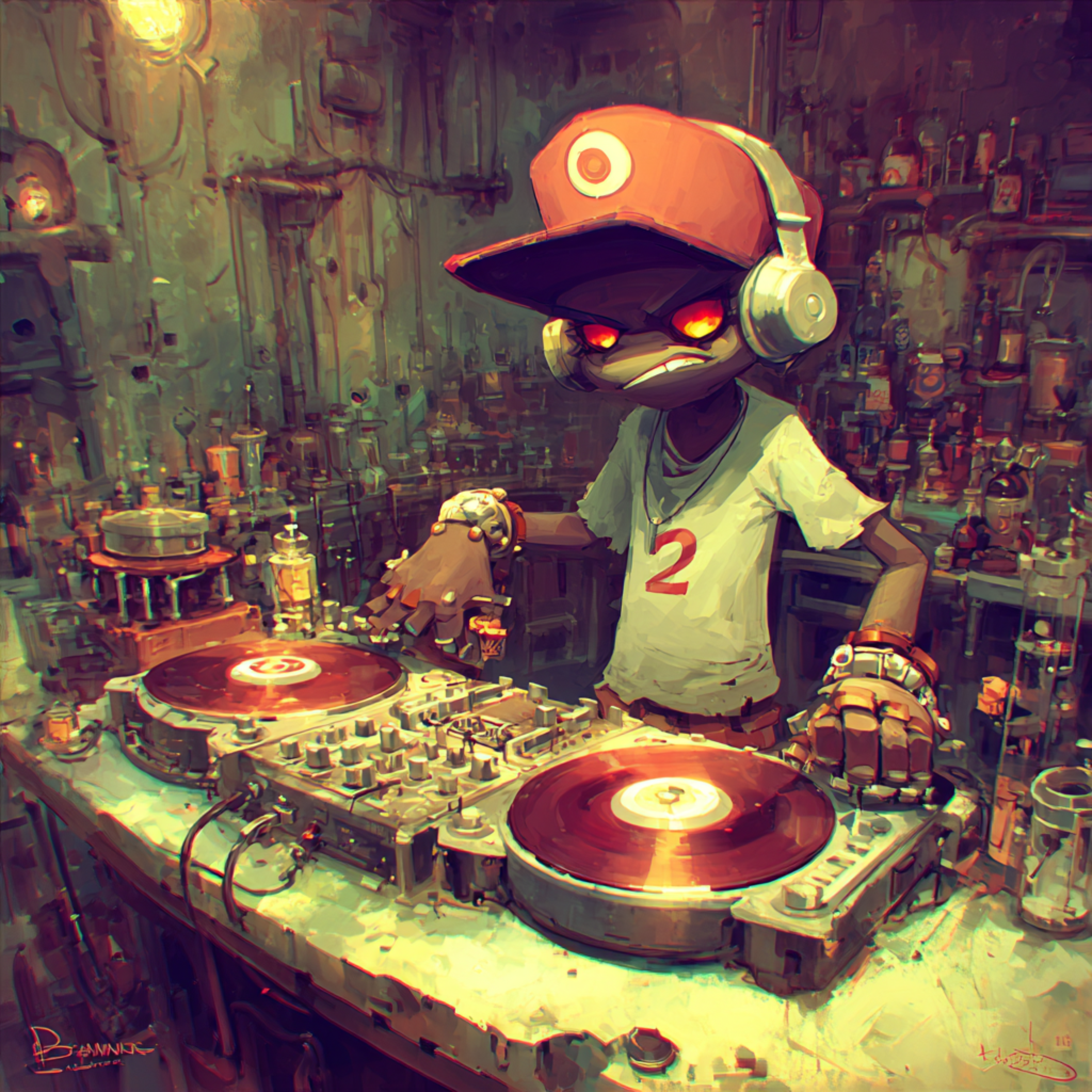 Njo's Jungle vibes artwork