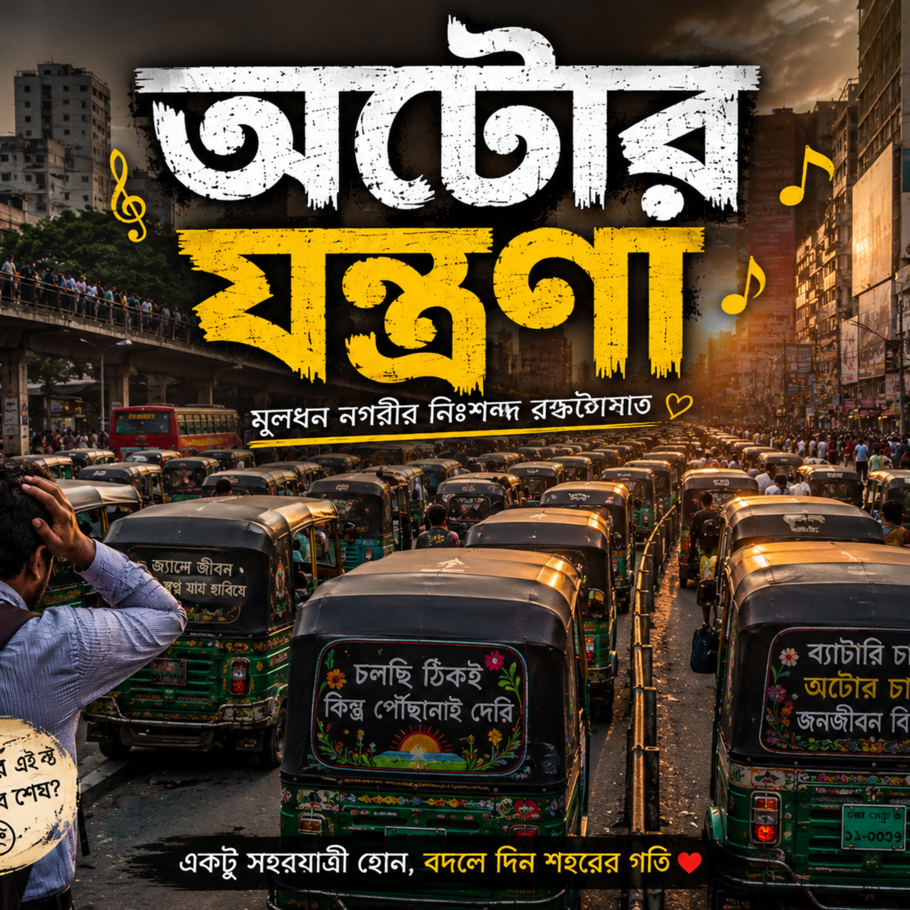 অটোর যন্ত্রণা by Tanjid Bhuiyan cover art