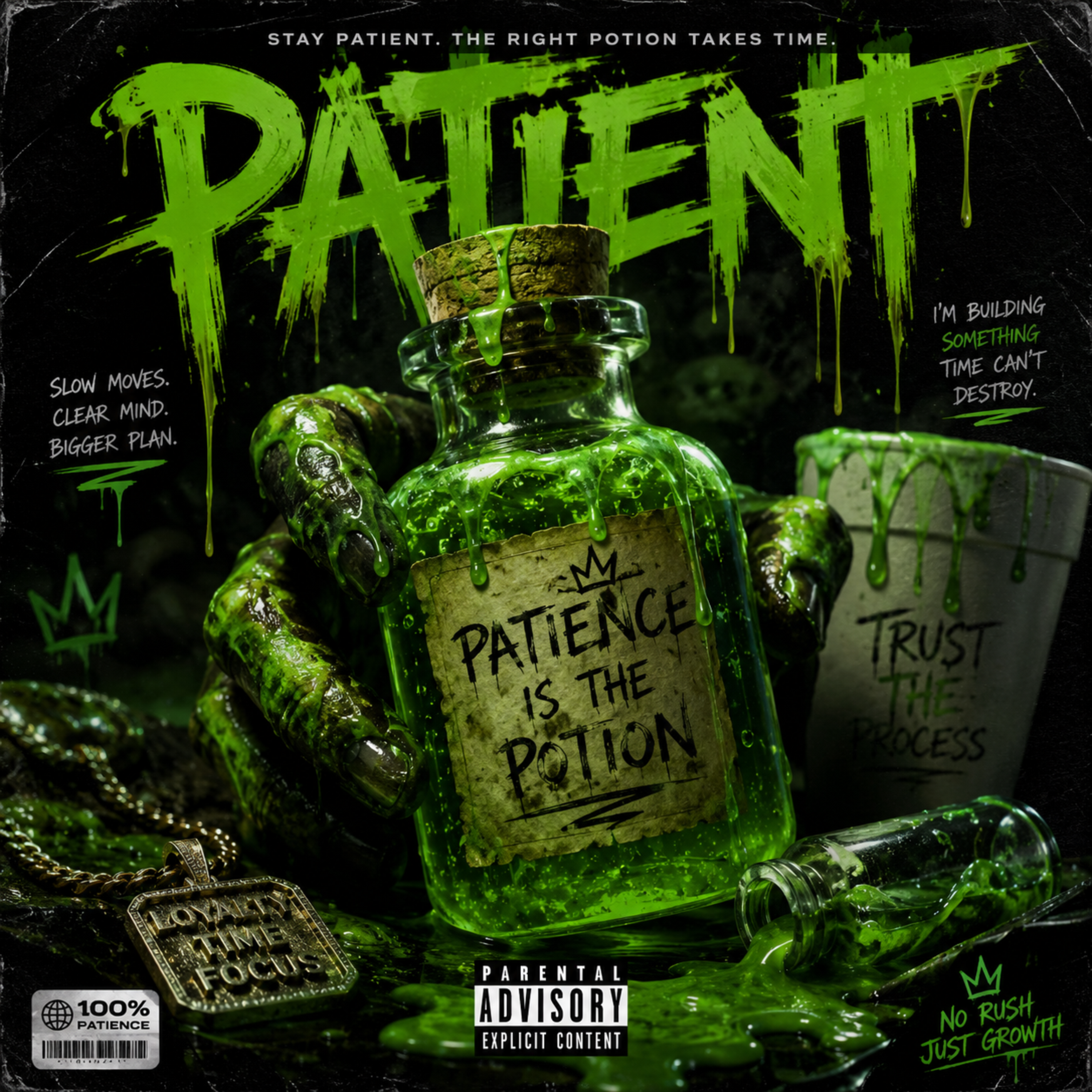 Be Patient by MOBJAY4 cover art