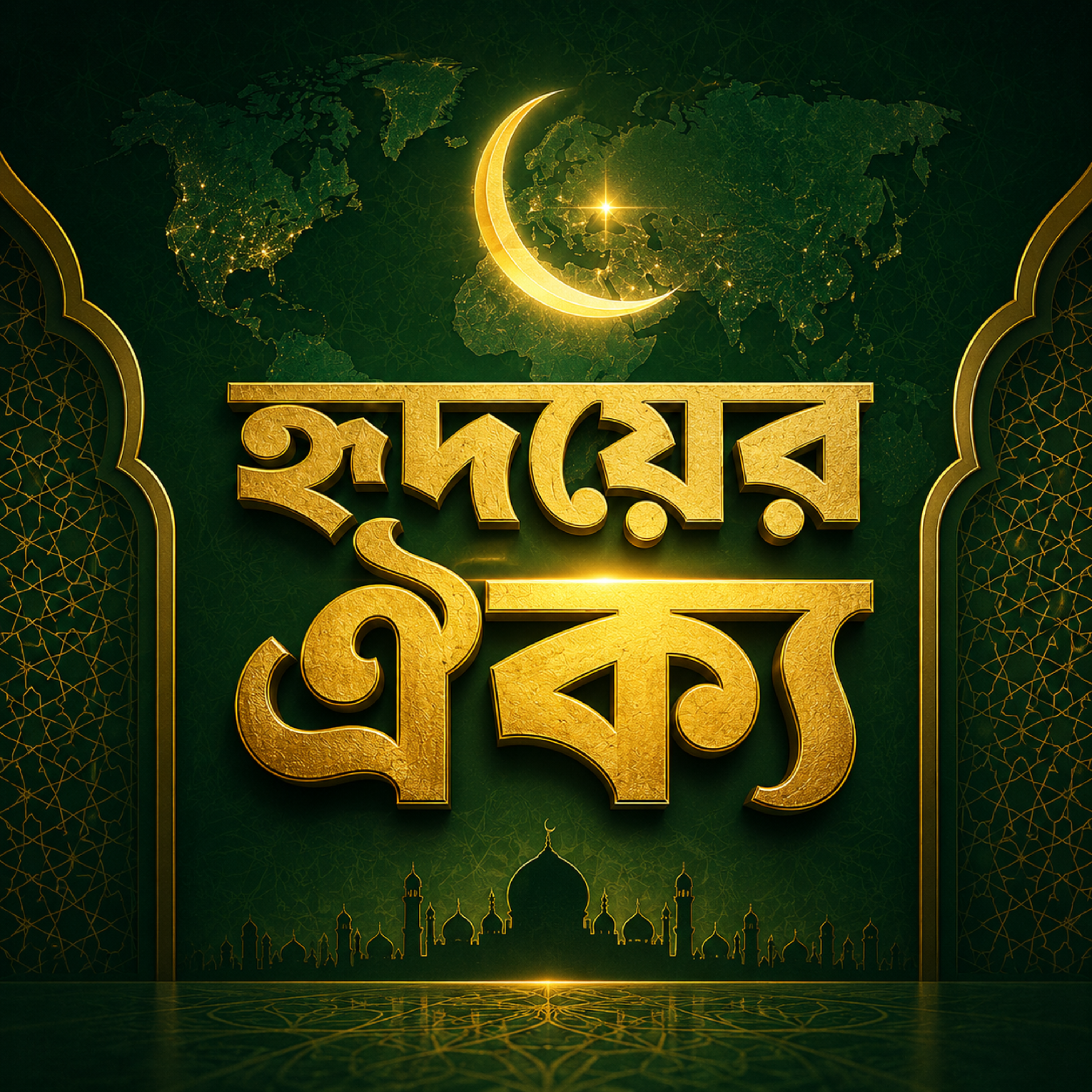 হৃদয়ের ঐক্য (Hridoyer Oikko) by Hafizur Rahman Siddique cover art