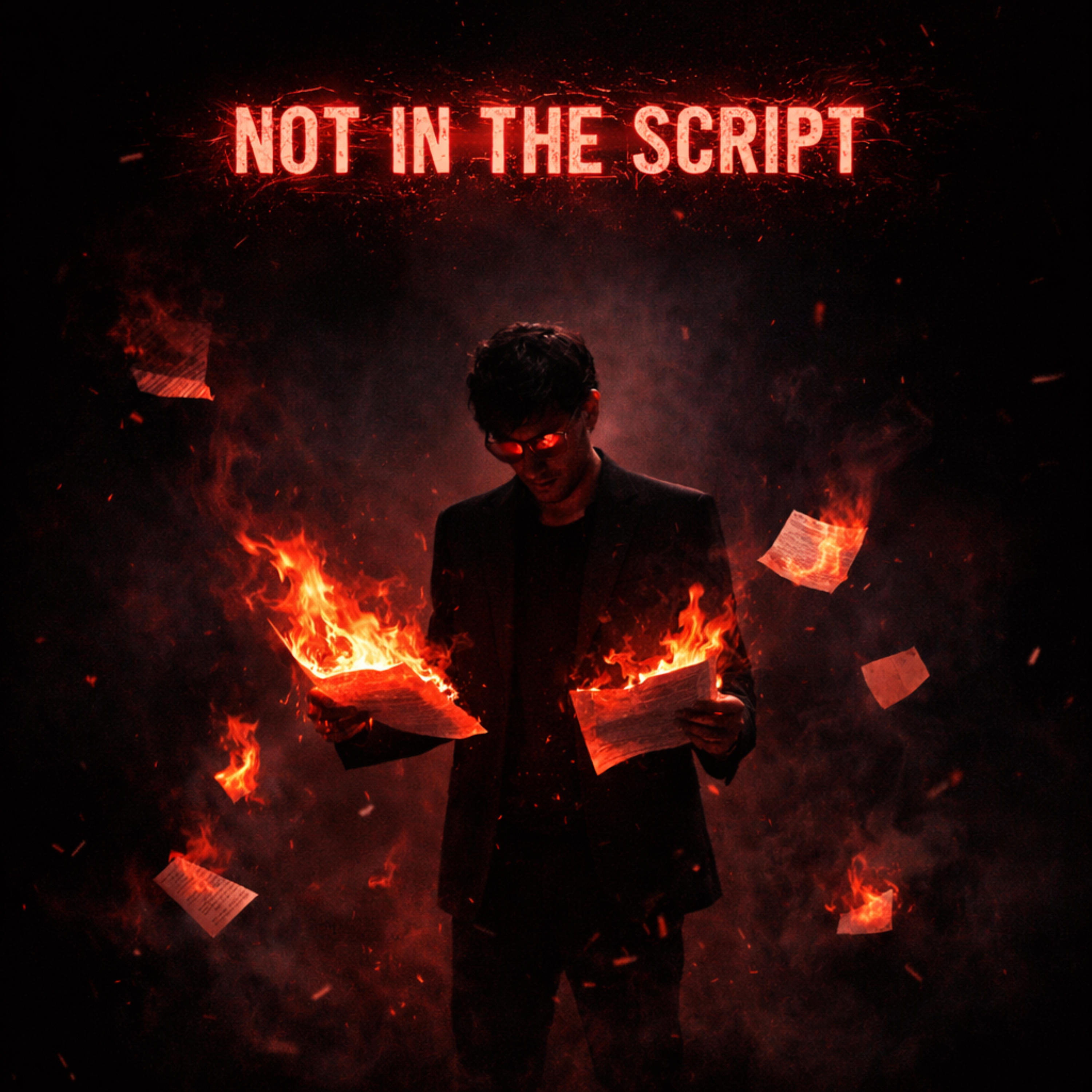 NOT IN THE SCRIPT artwork